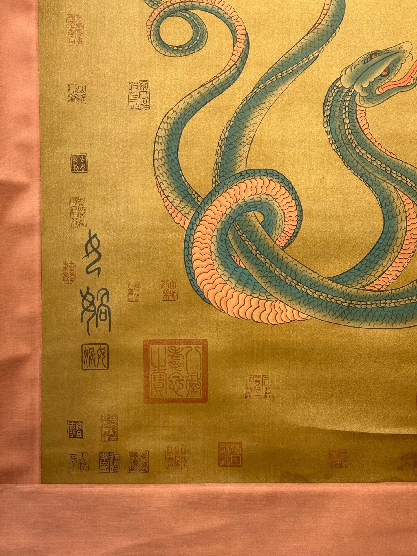 Chinese scroll painting N ü wa