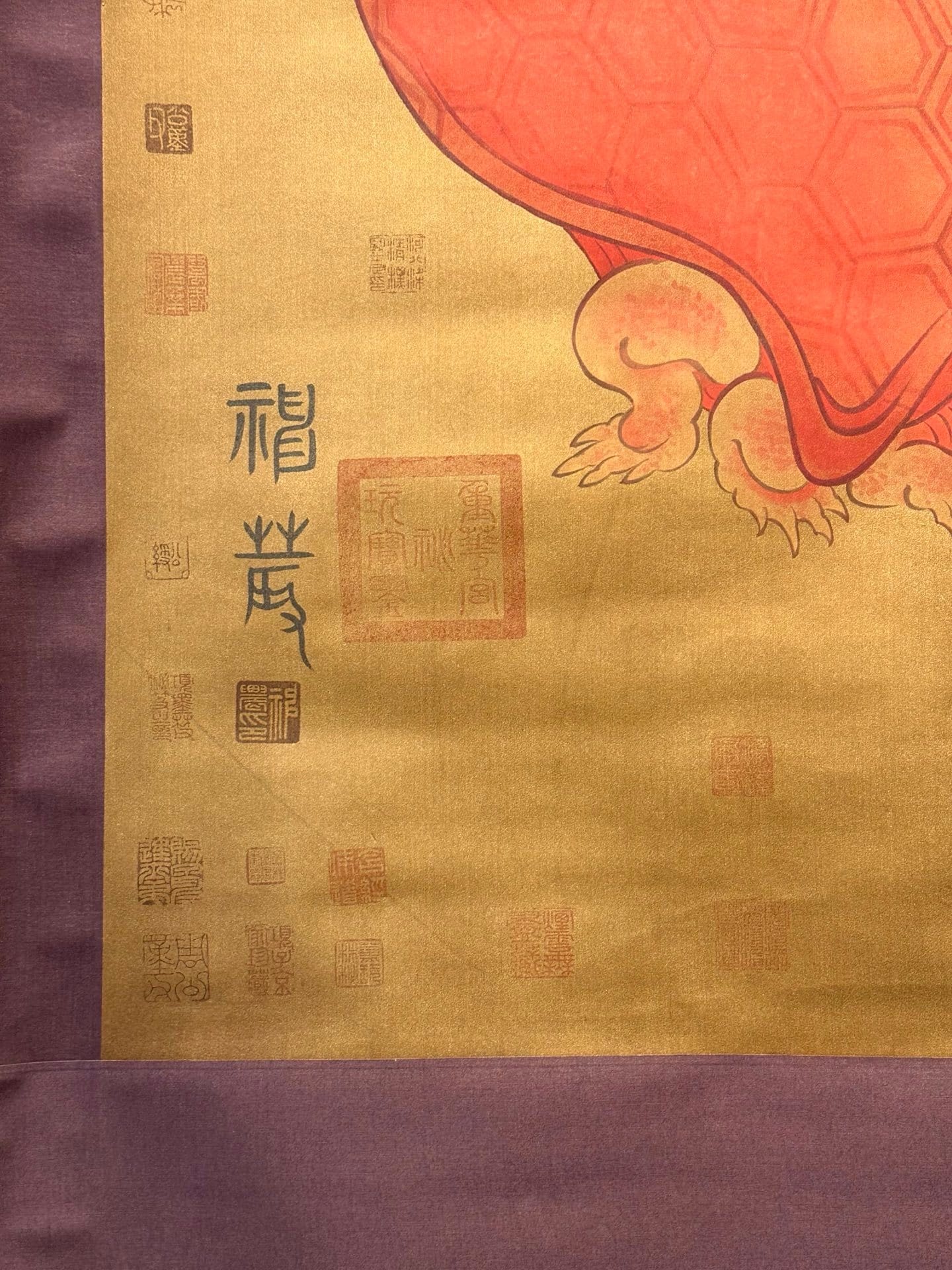 Chinese scroll painting Shen Nong