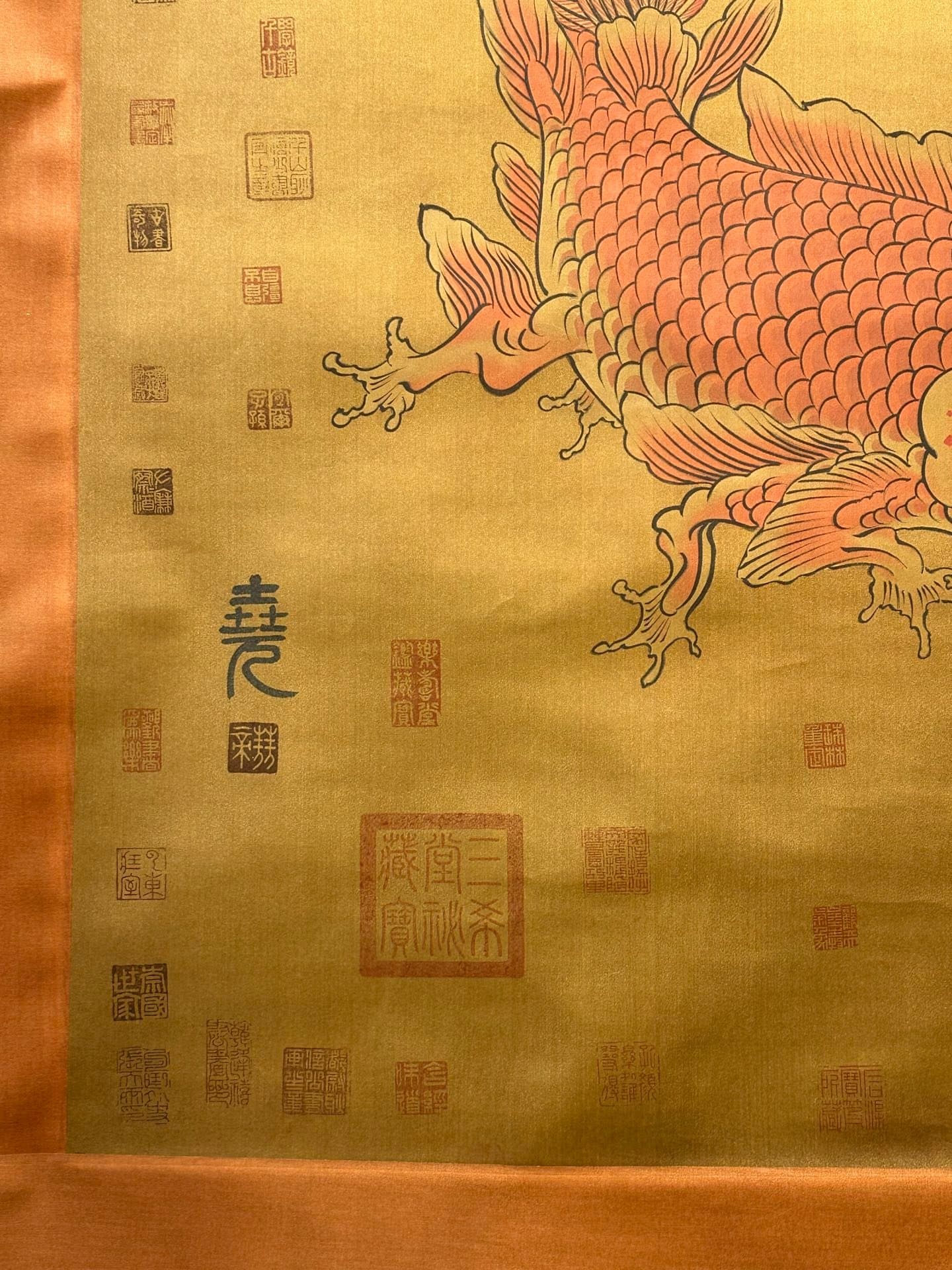 Chinese scroll painting Tang Yao