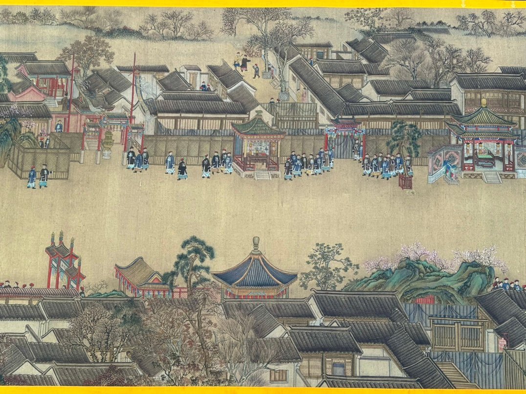 Chinese scroll painting Zhang Tingyan