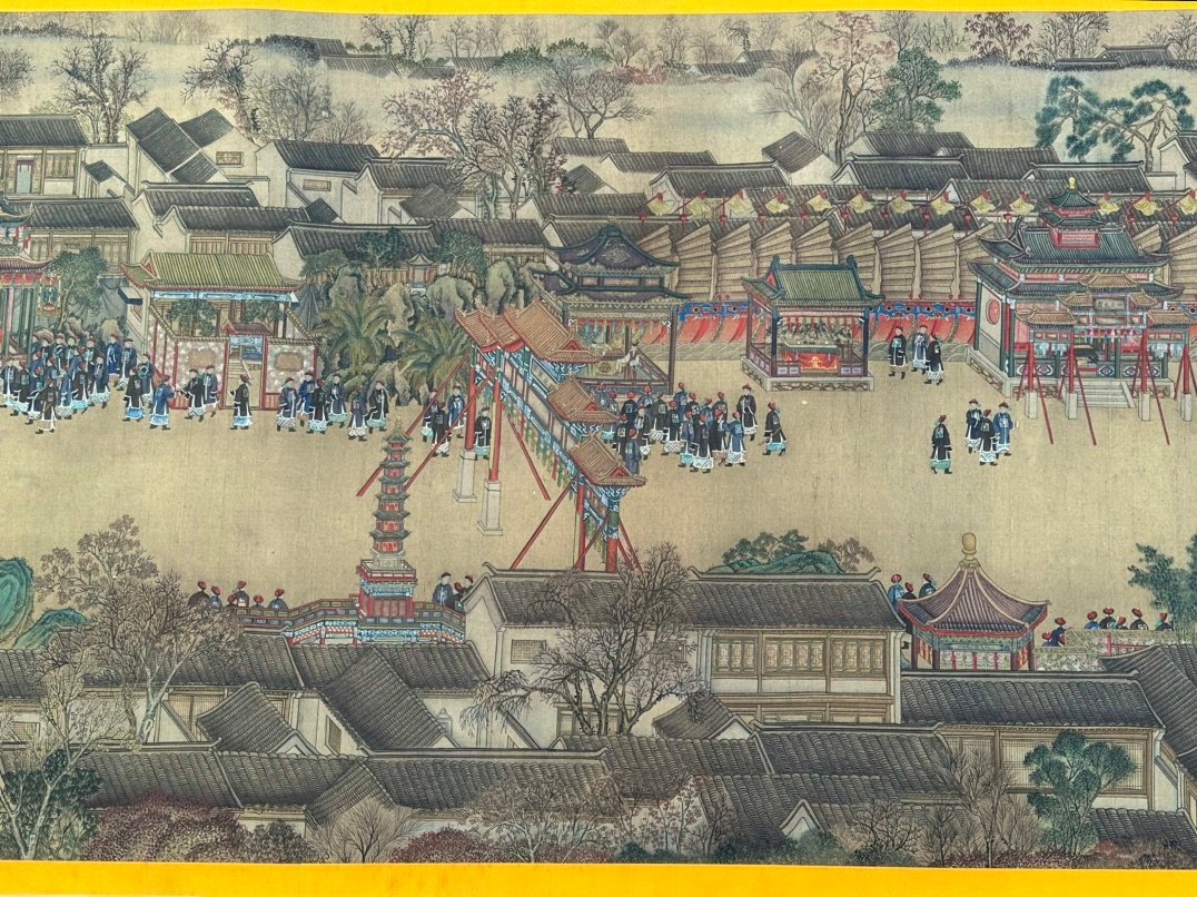 Chinese scroll painting Zhang Tingyan