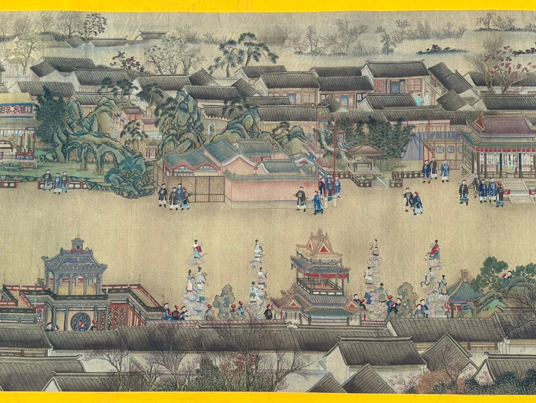 Chinese scroll painting Zhang Tingyan