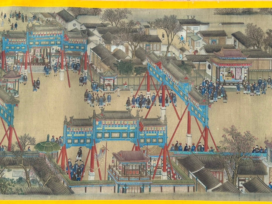 Chinese scroll painting Zhang Tingyan