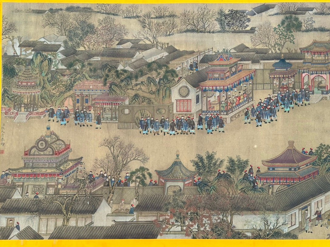 Chinese scroll painting Zhang Tingyan
