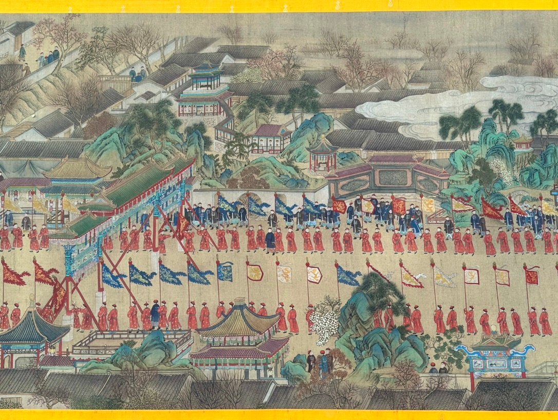 Chinese scroll painting Zhang Tingyan