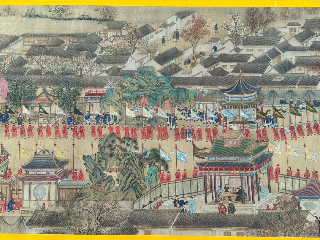Chinese scroll painting Zhang Tingyan