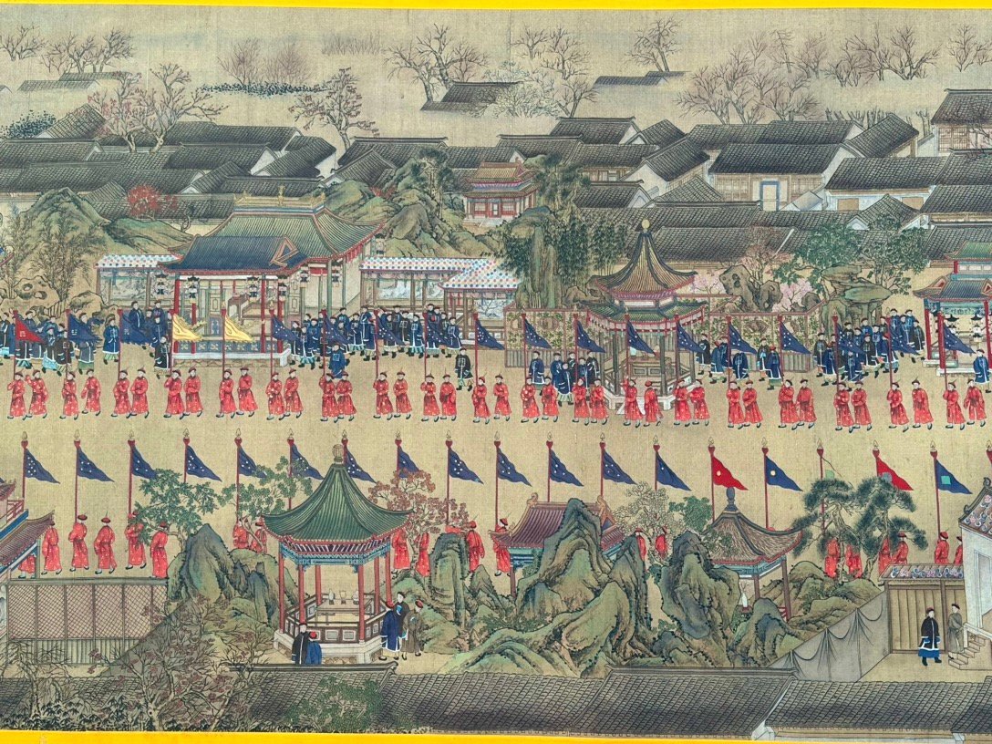 Chinese scroll painting Zhang Tingyan