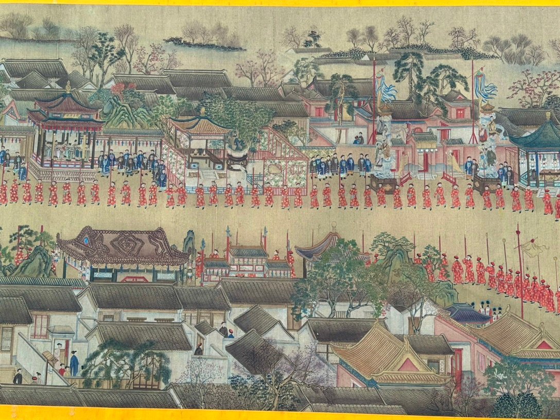 Chinese scroll painting Zhang Tingyan