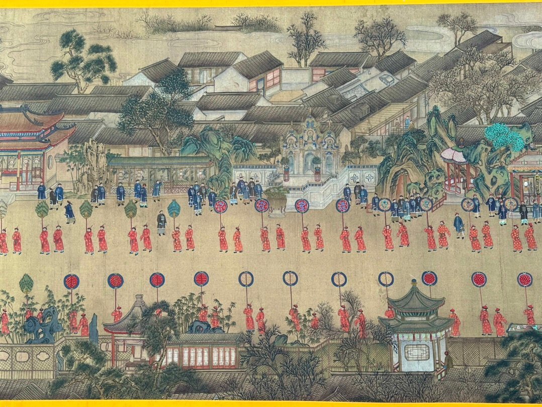 Chinese scroll painting Zhang Tingyan
