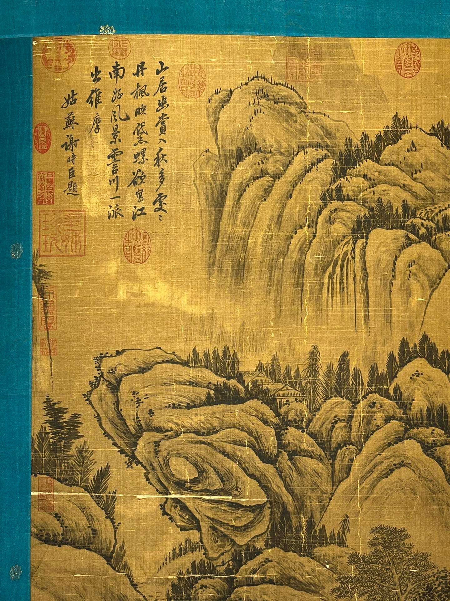 Chinese scroll painting Jing Hao