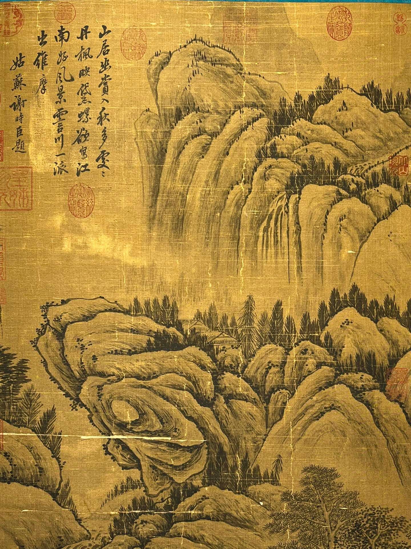 Chinese scroll painting Jing Hao