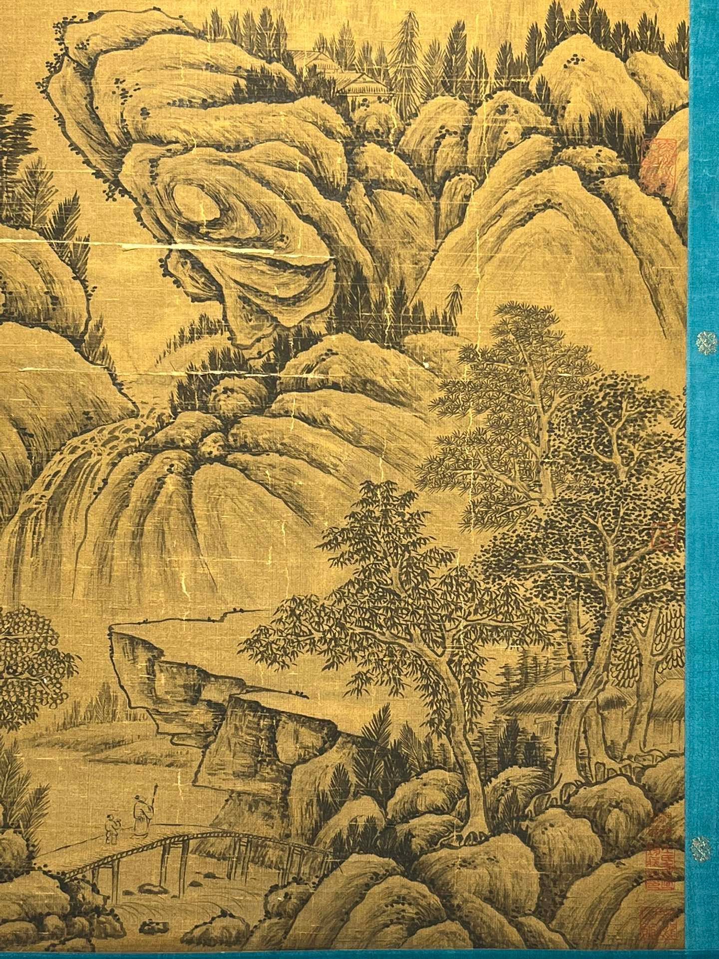 Chinese scroll painting Jing Hao