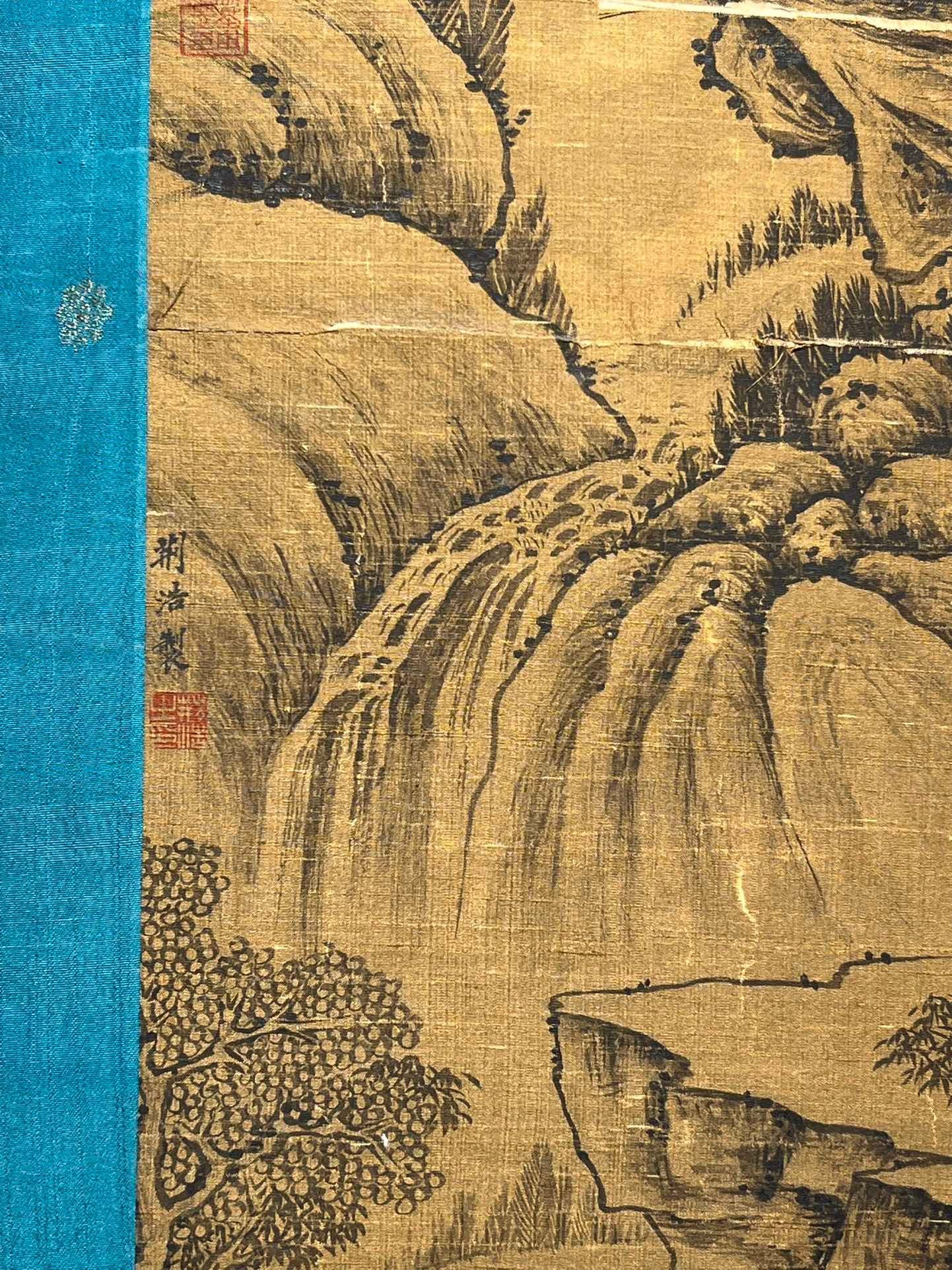 Chinese scroll painting Jing Hao