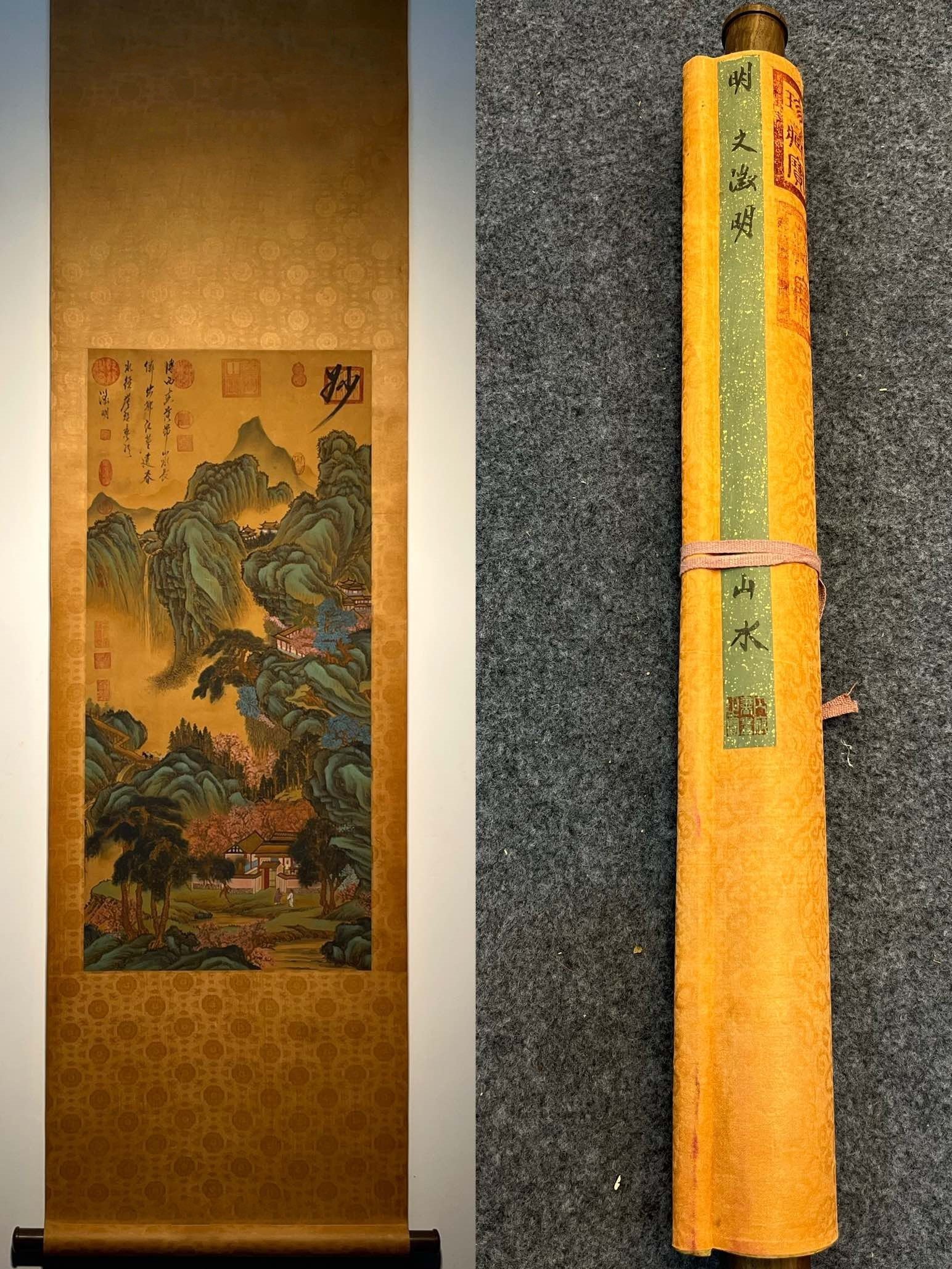 Chinese scroll painting Wen Zhengming
