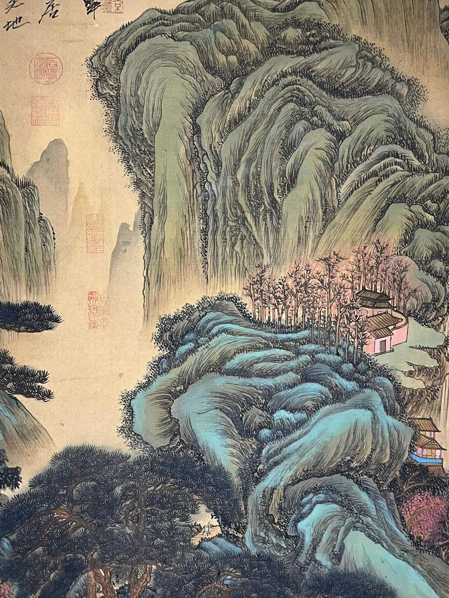 Chinese scroll painting Li Sixun