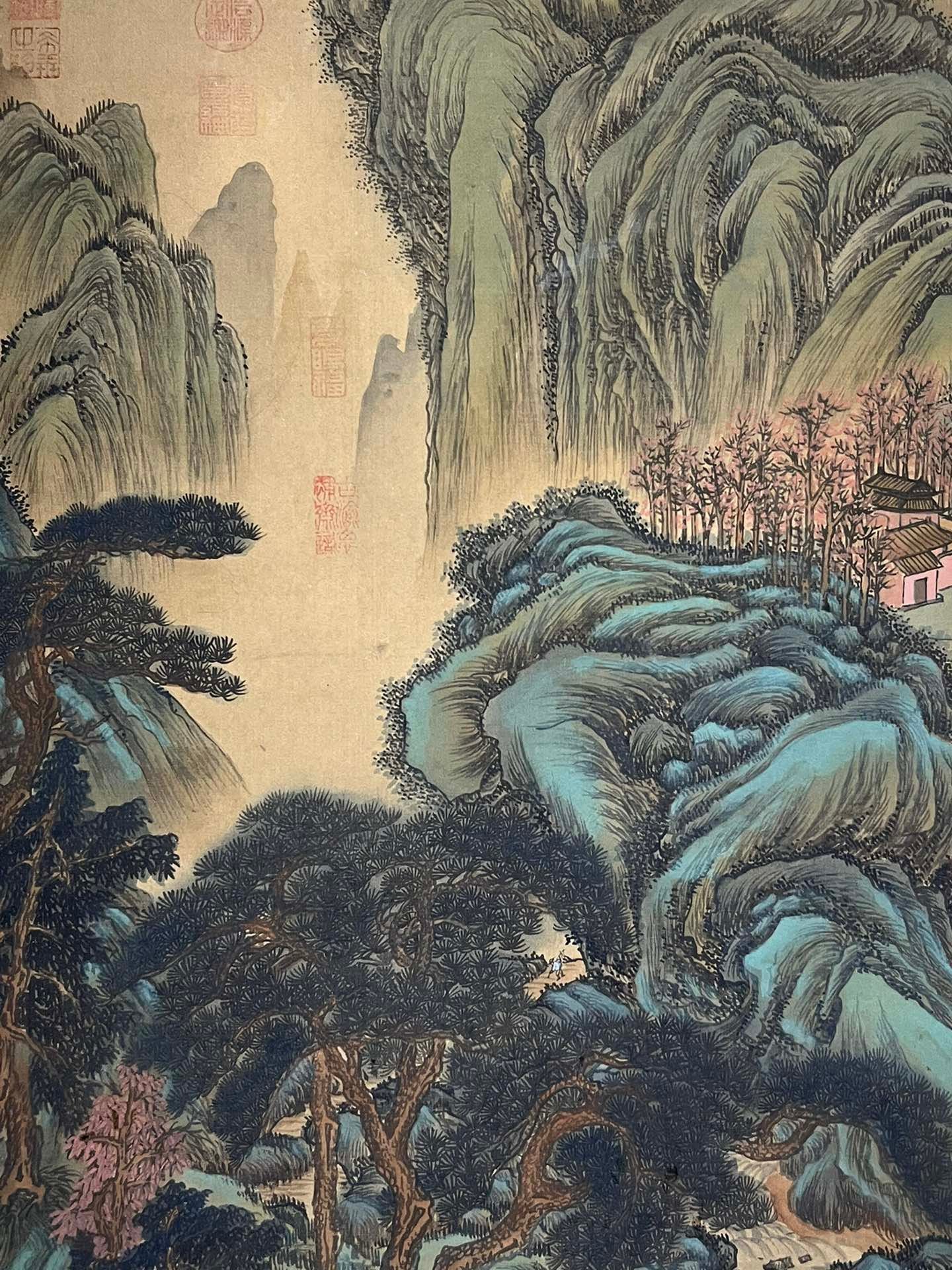 Chinese scroll painting Li Sixun