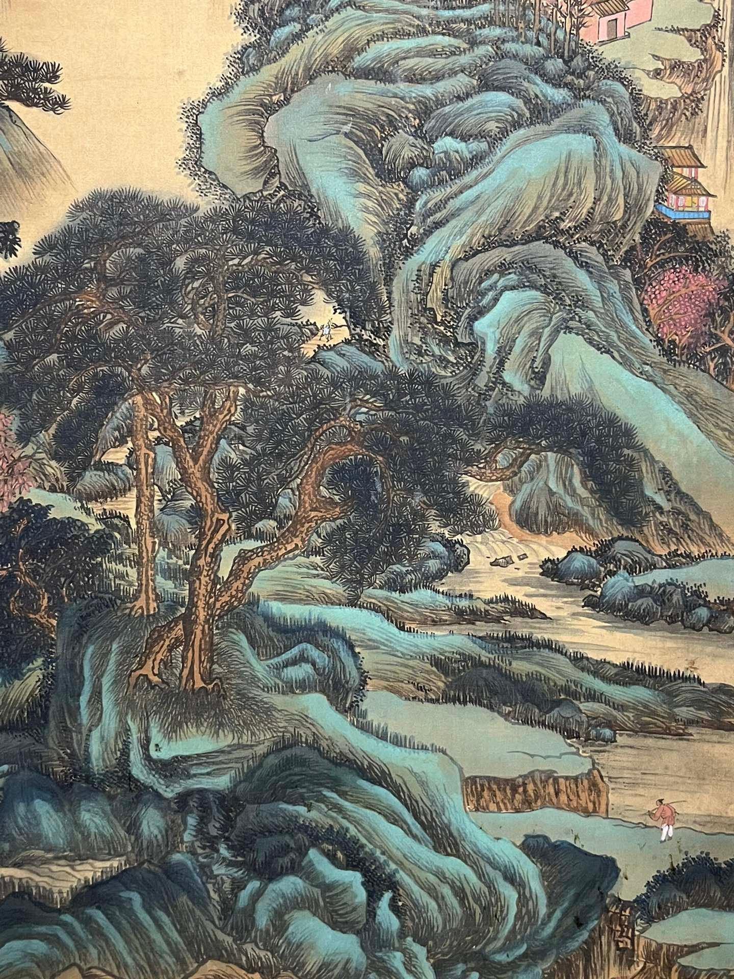 Chinese scroll painting Li Sixun