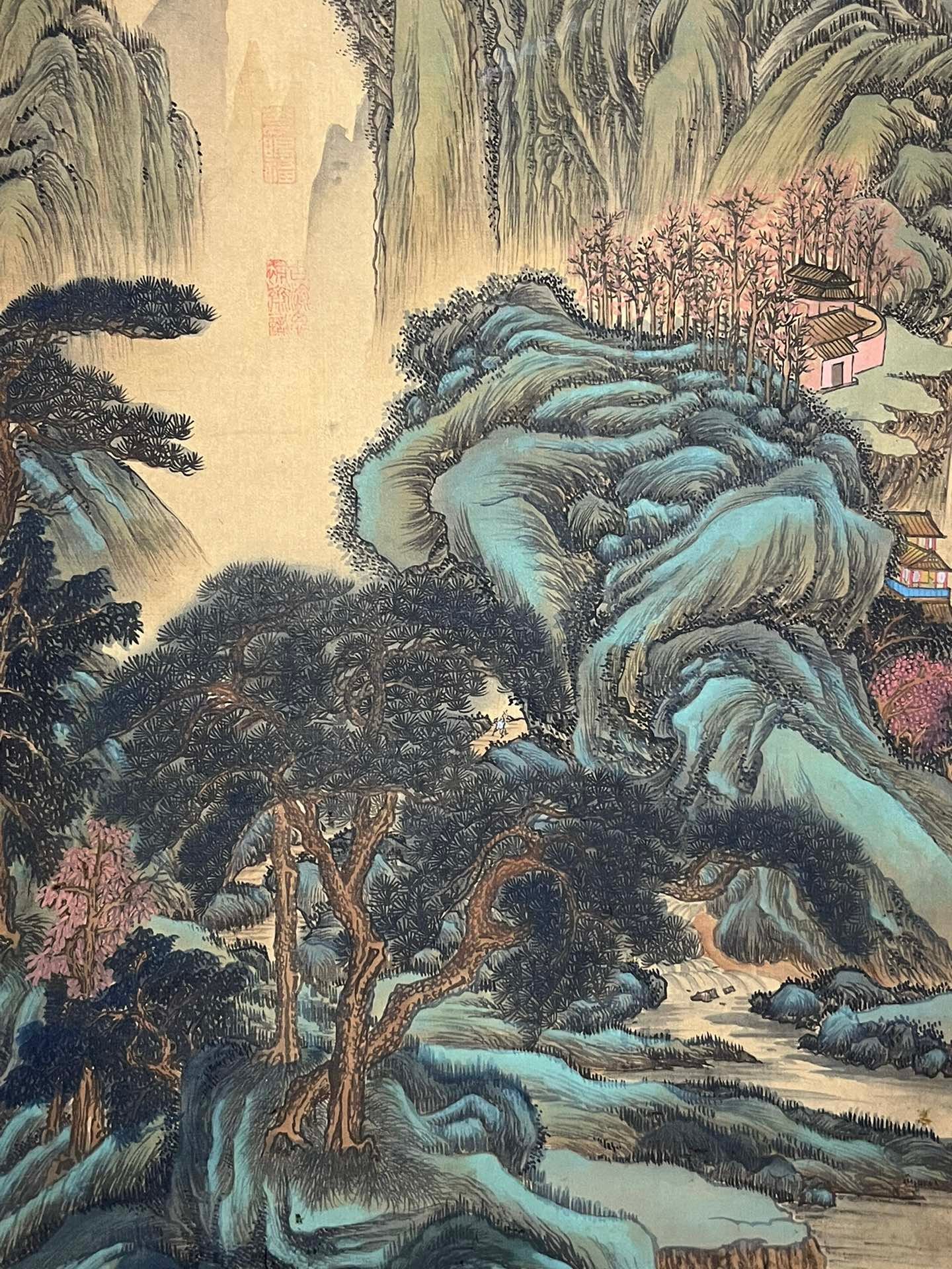 Chinese scroll painting Li Sixun