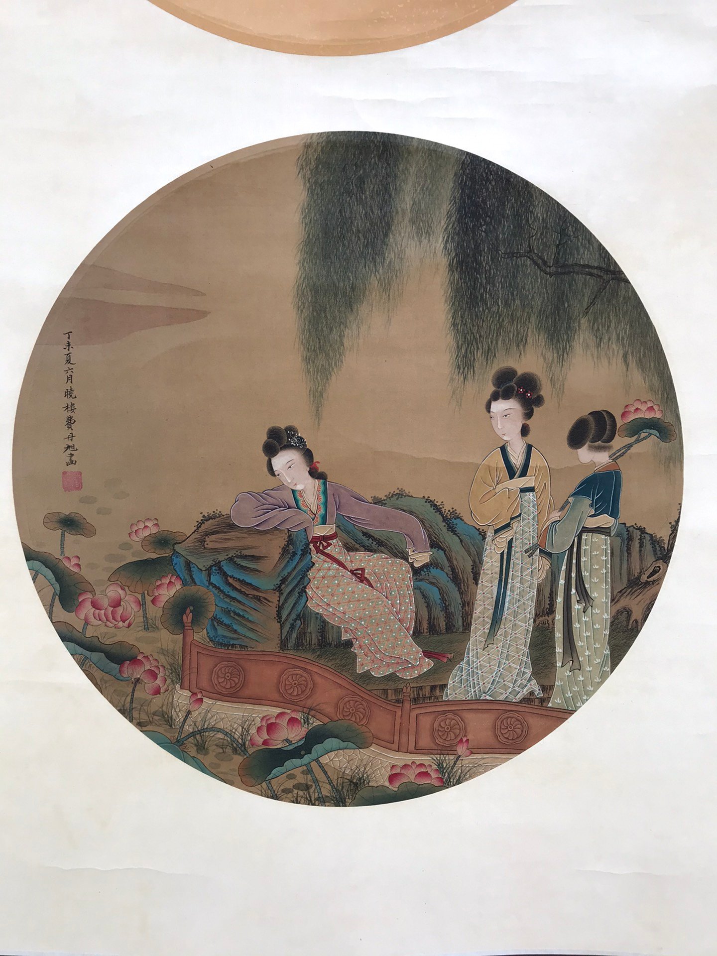 Chinese scroll painting Fei Danxu