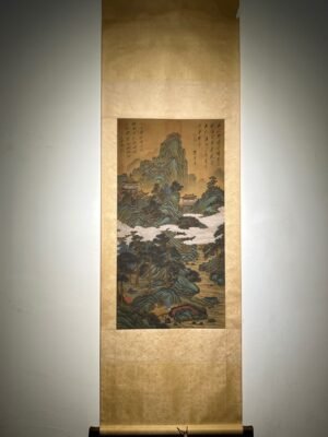 Chinese scroll painting Liu Guandao