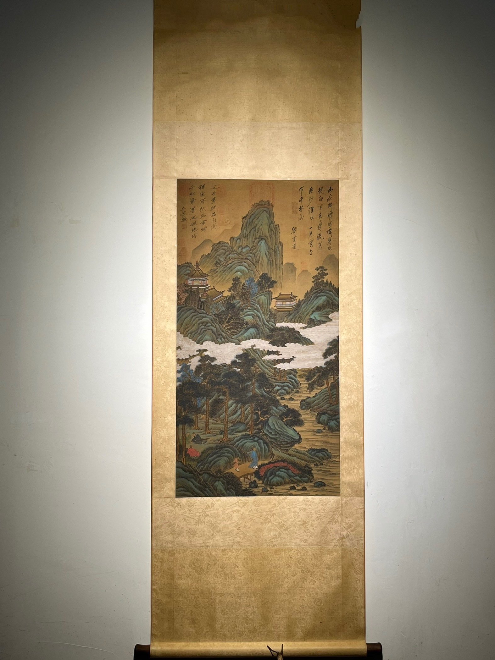 Chinese scroll painting Liu Guandao