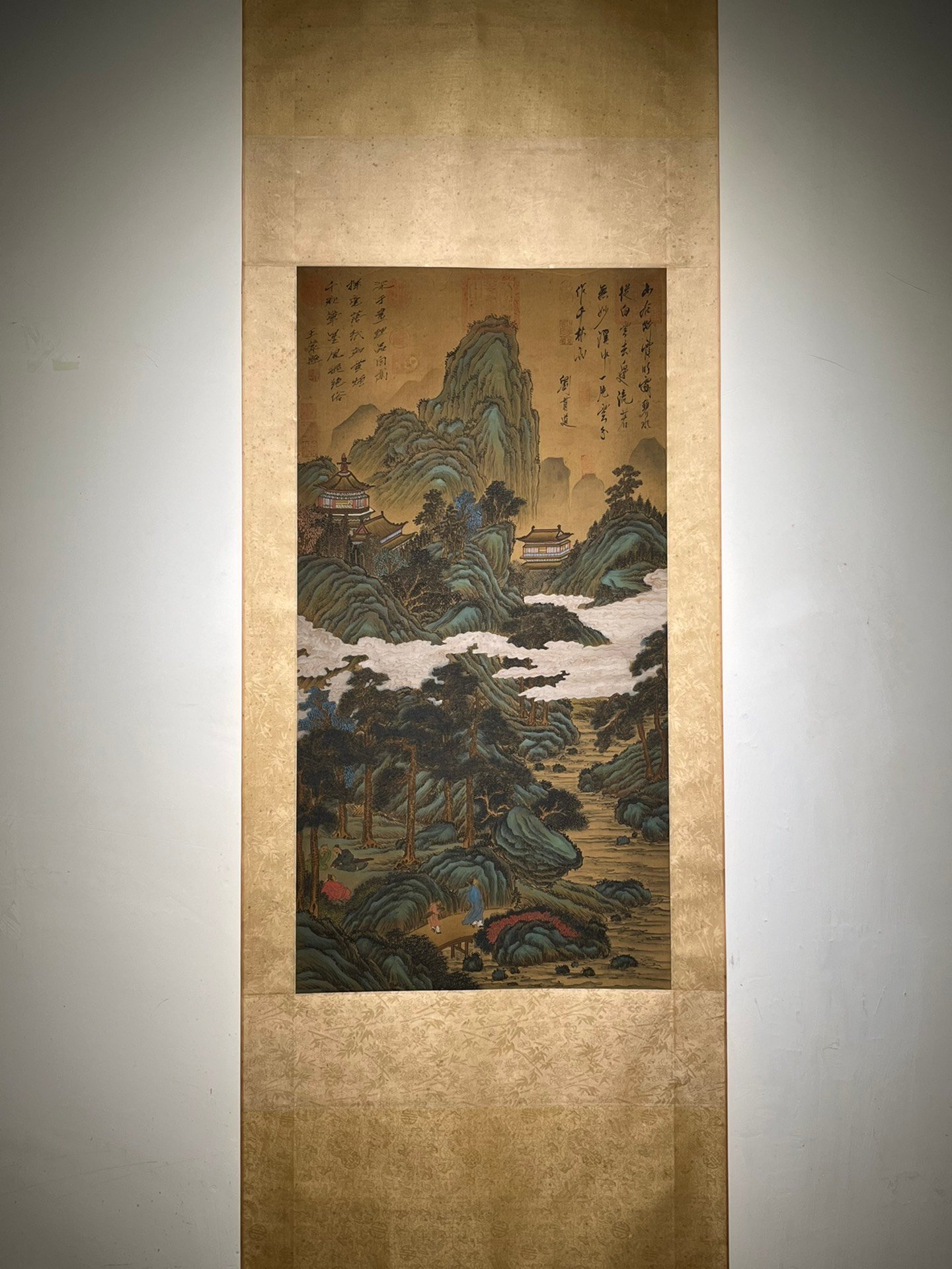 Chinese scroll painting Liu Guandao