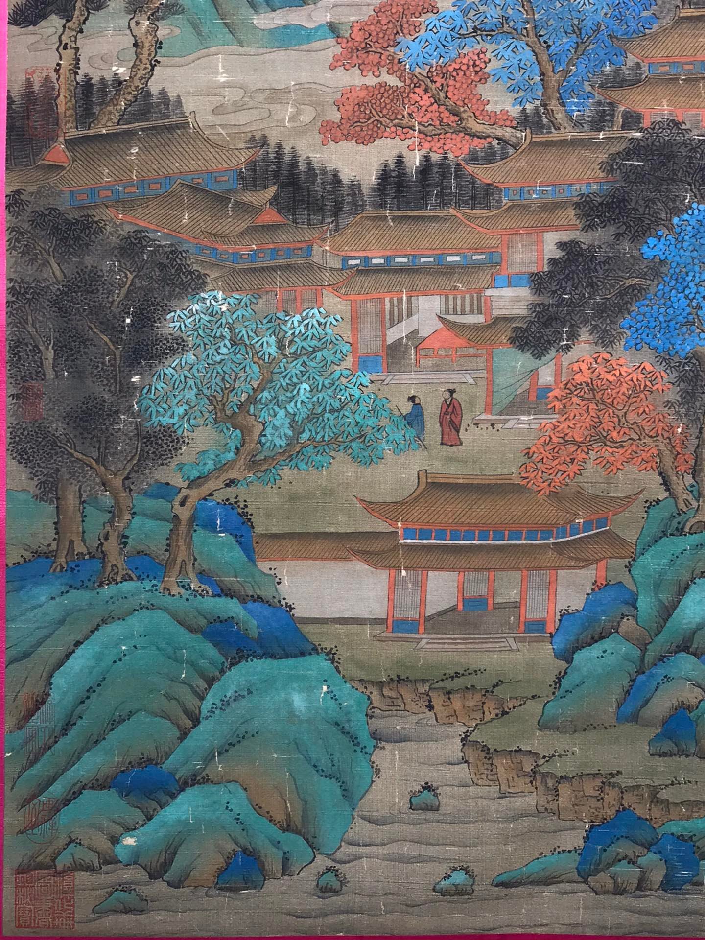 Chinese scroll painting Guan Tong
