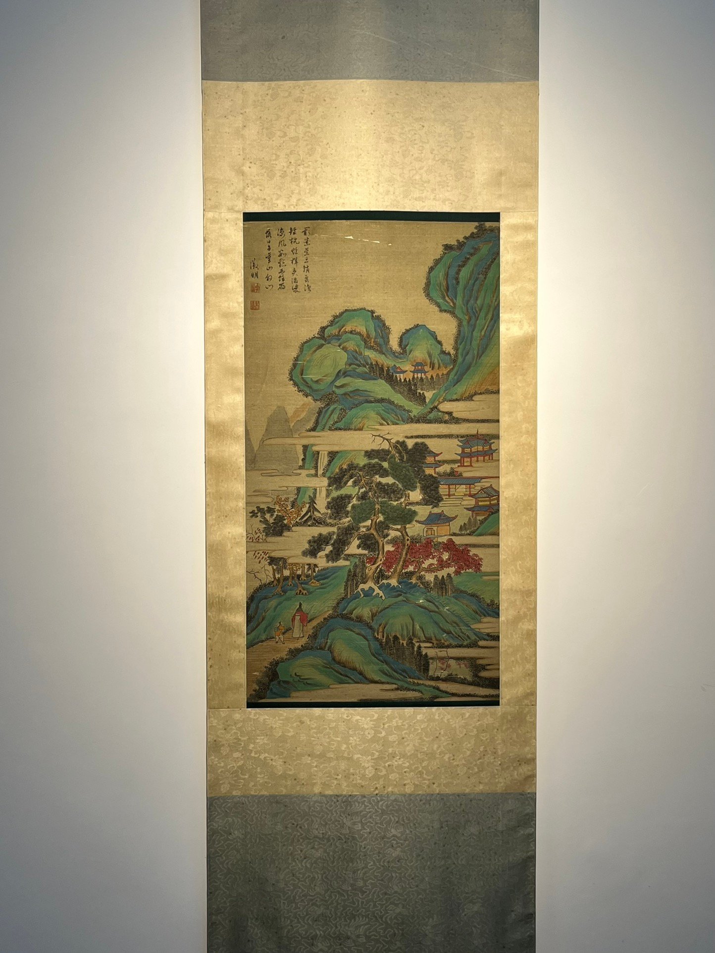Chinese scroll painting Wen Weiming