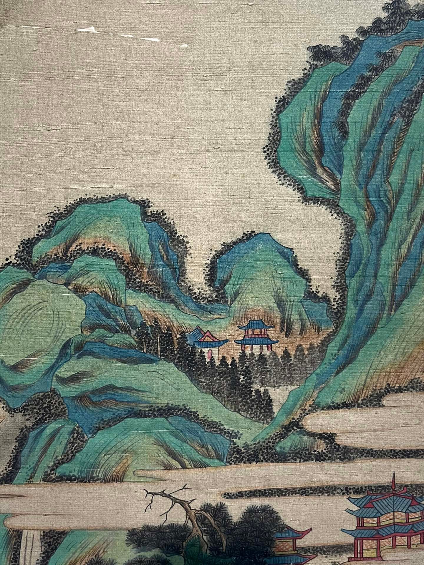 Chinese scroll painting Wen Weiming