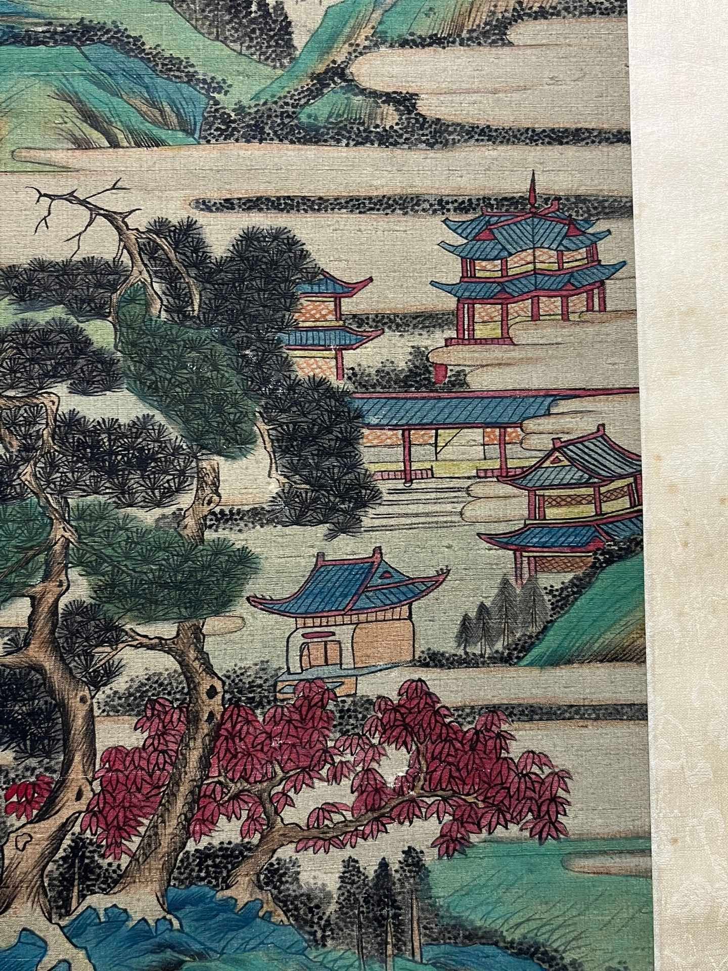 Chinese scroll painting Wen Weiming