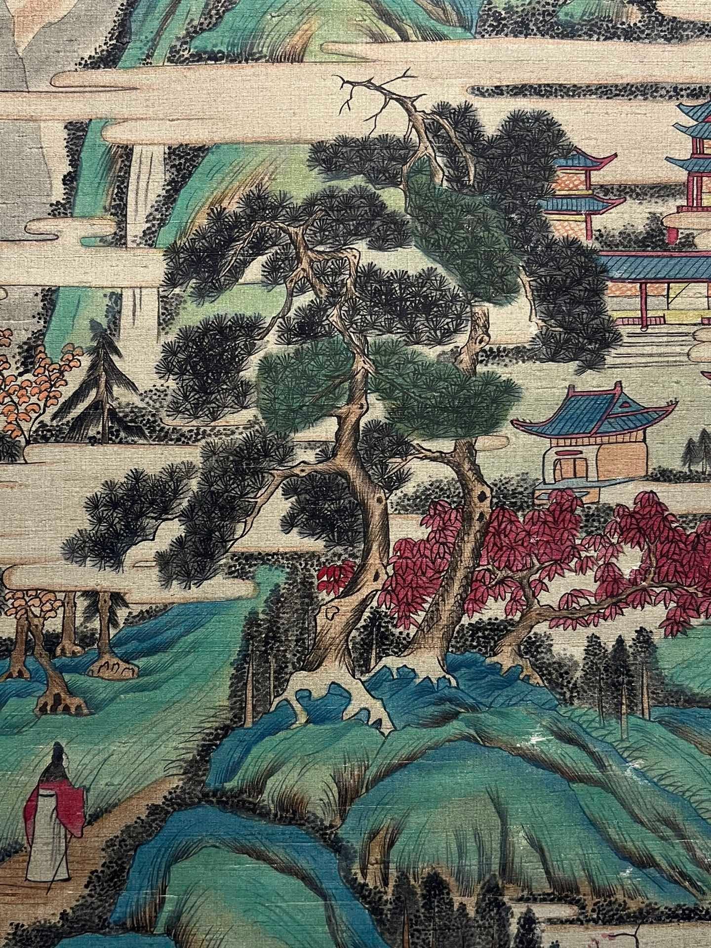 Chinese scroll painting Wen Weiming