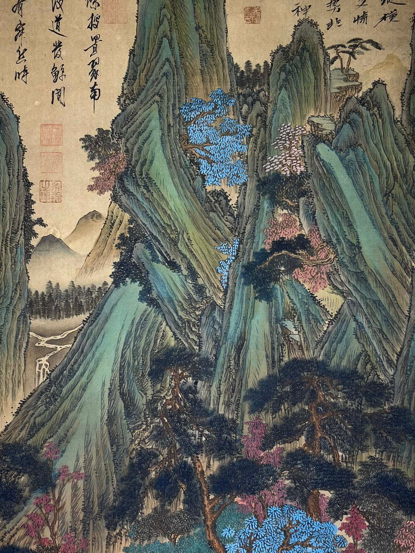 Chinese scroll painting Guo Xi