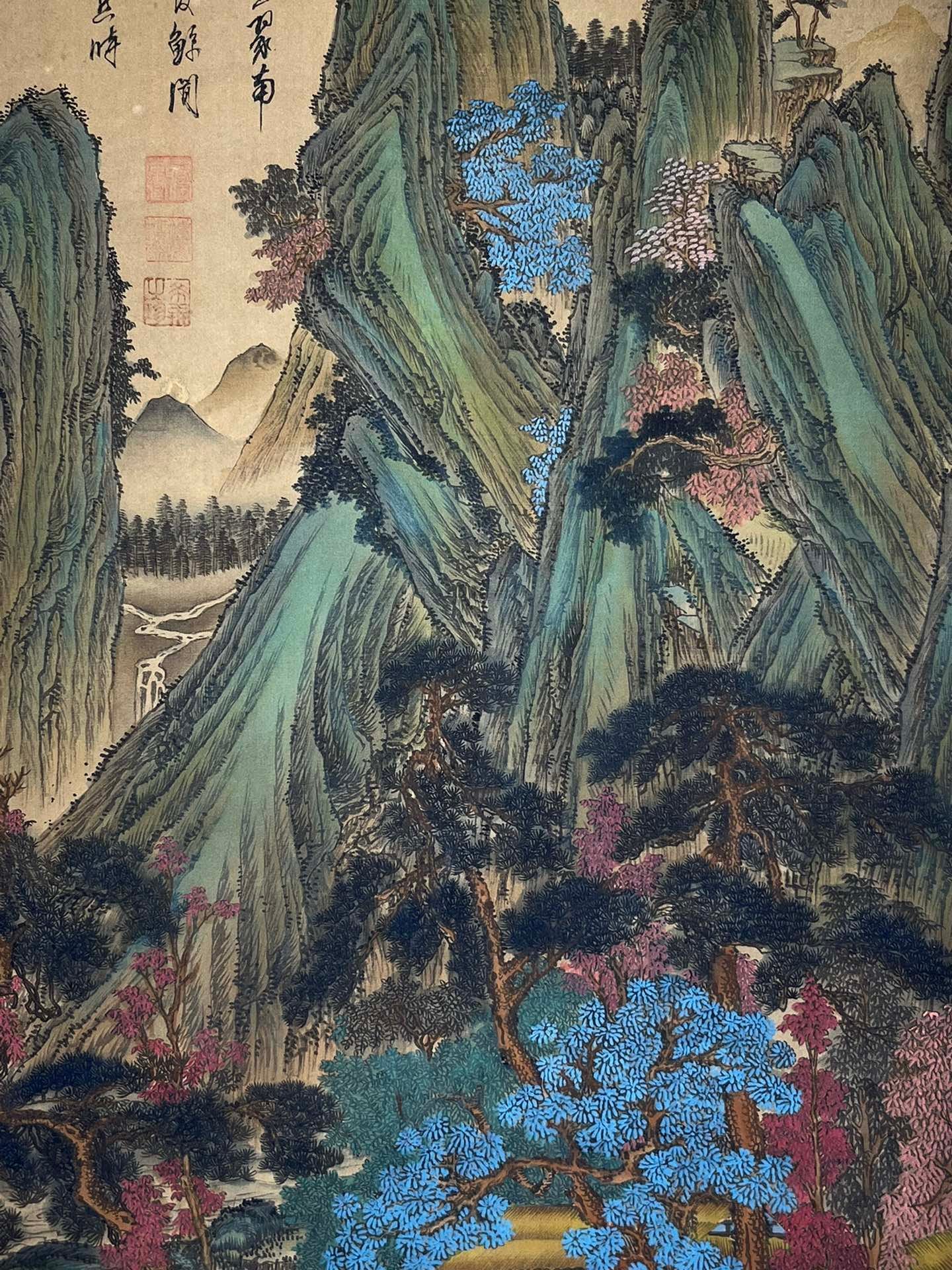 Chinese scroll painting Guo Xi