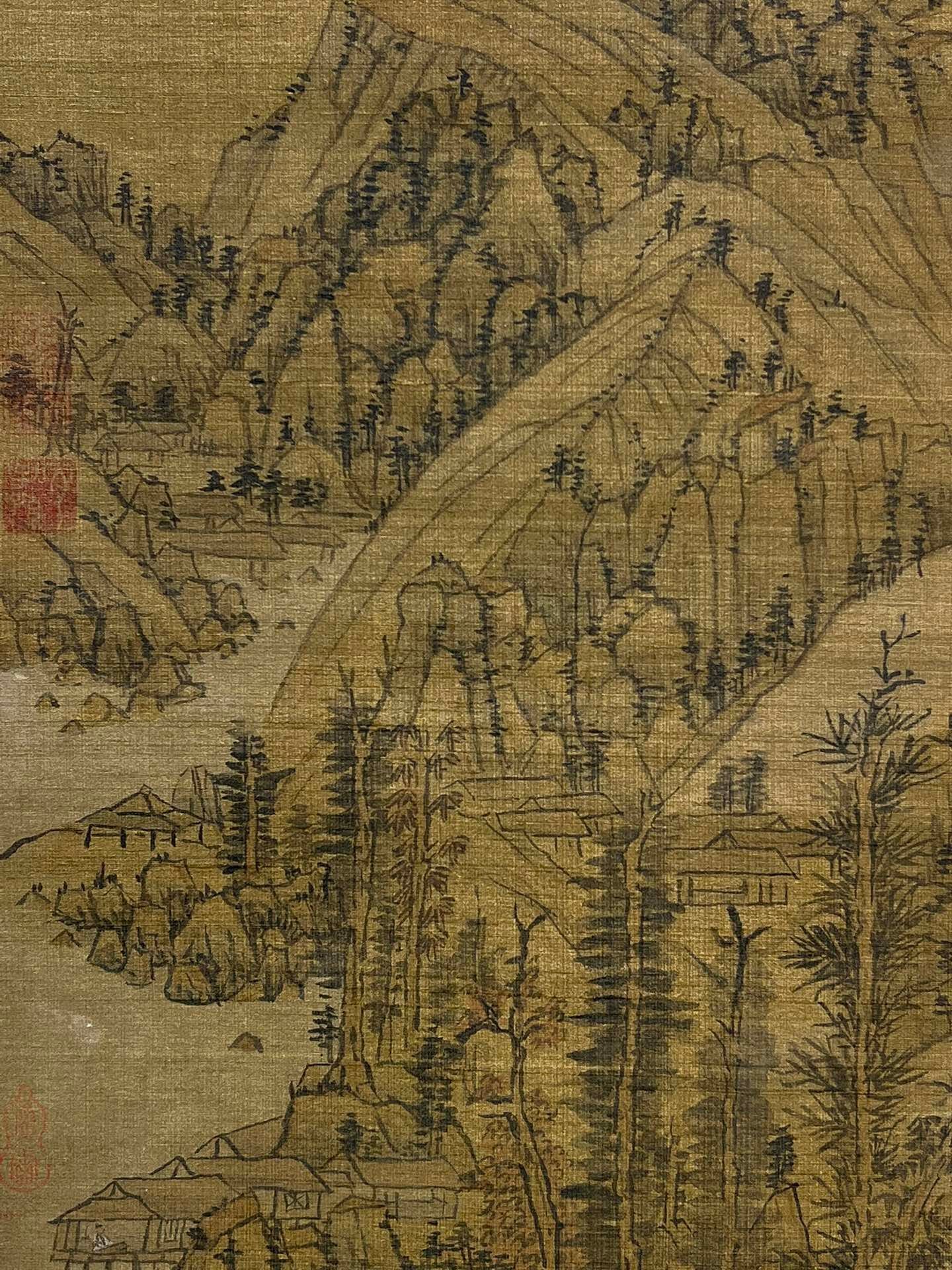 Chinese scroll painting Shen Zhou