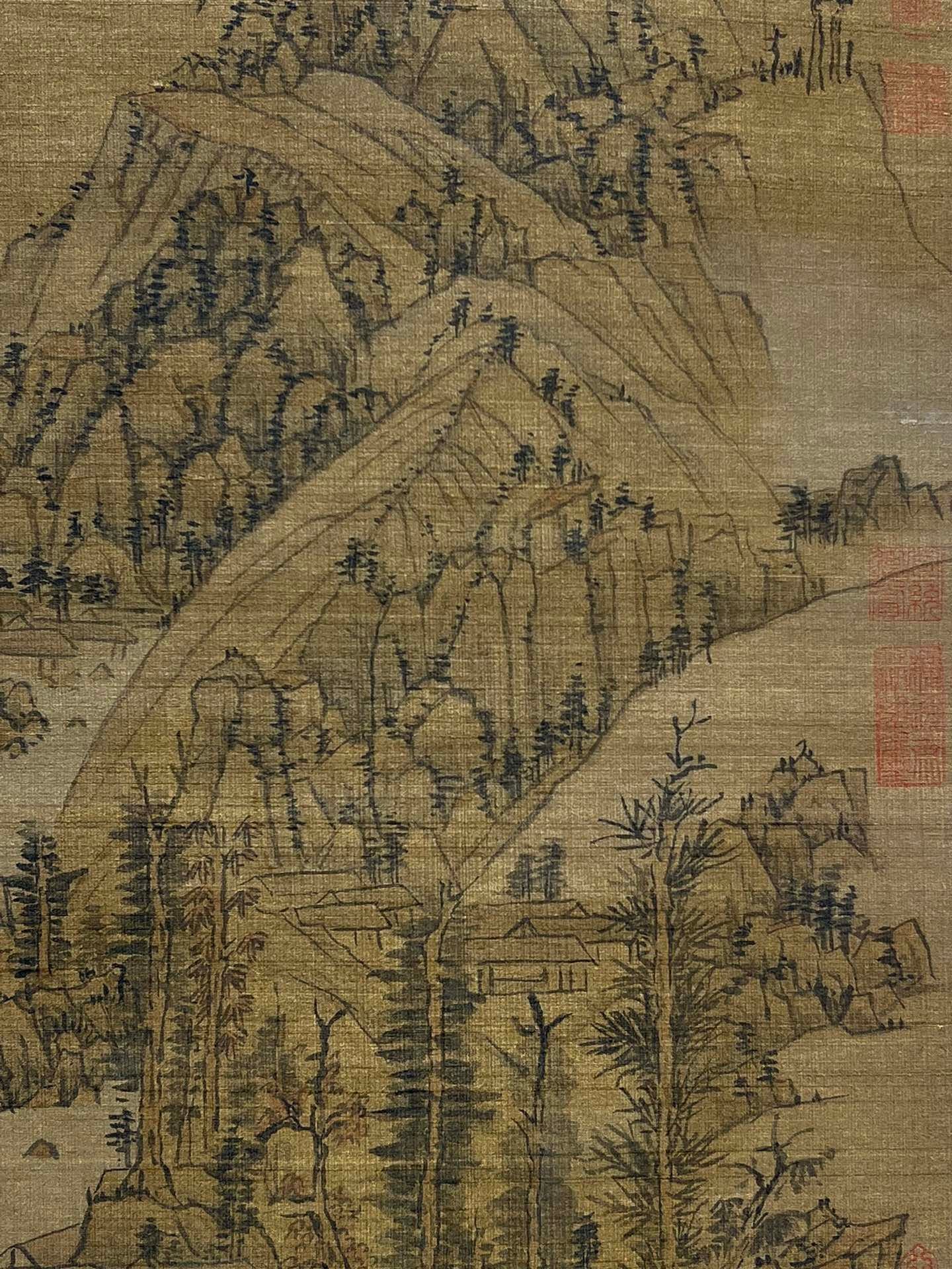 Chinese scroll painting Shen Zhou