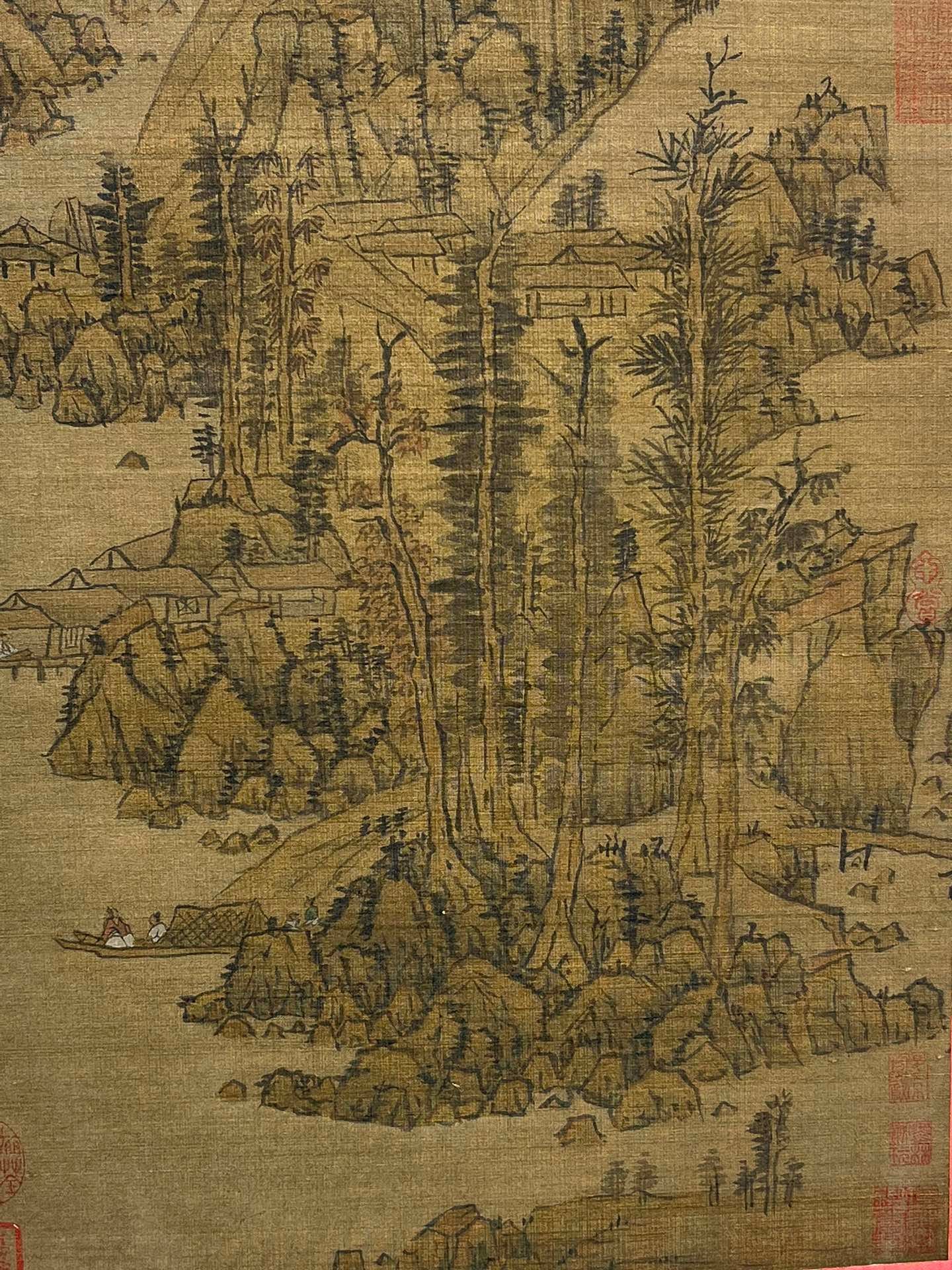 Chinese scroll painting Shen Zhou
