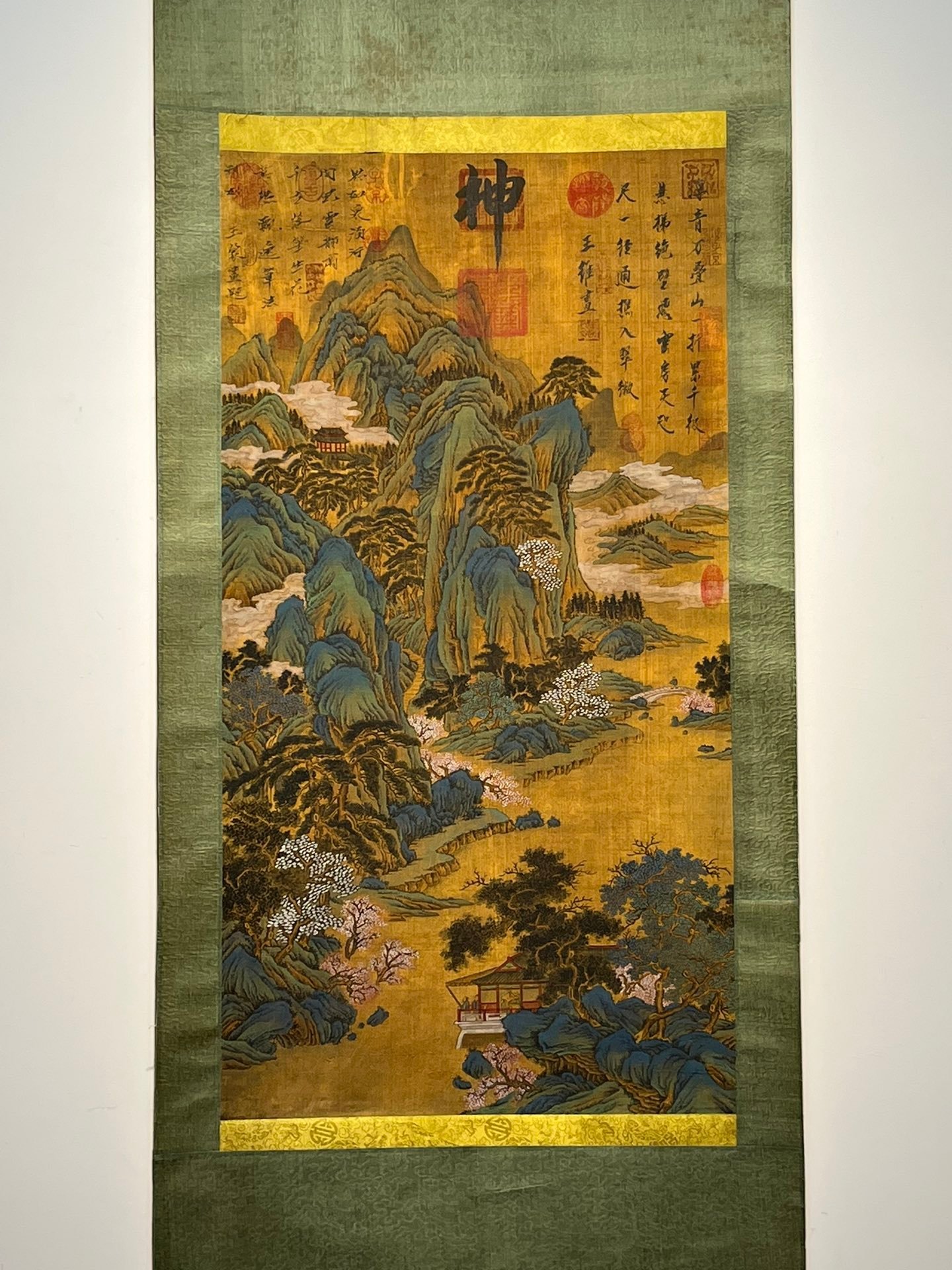 Chinese scroll painting Wang Wei