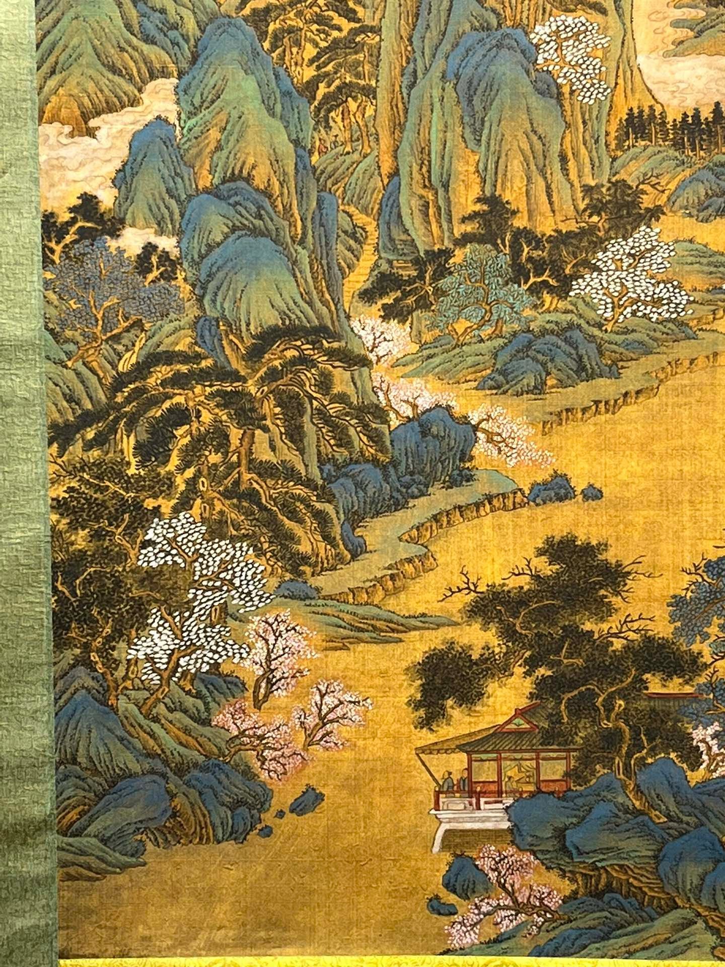 Chinese scroll painting Wang Wei