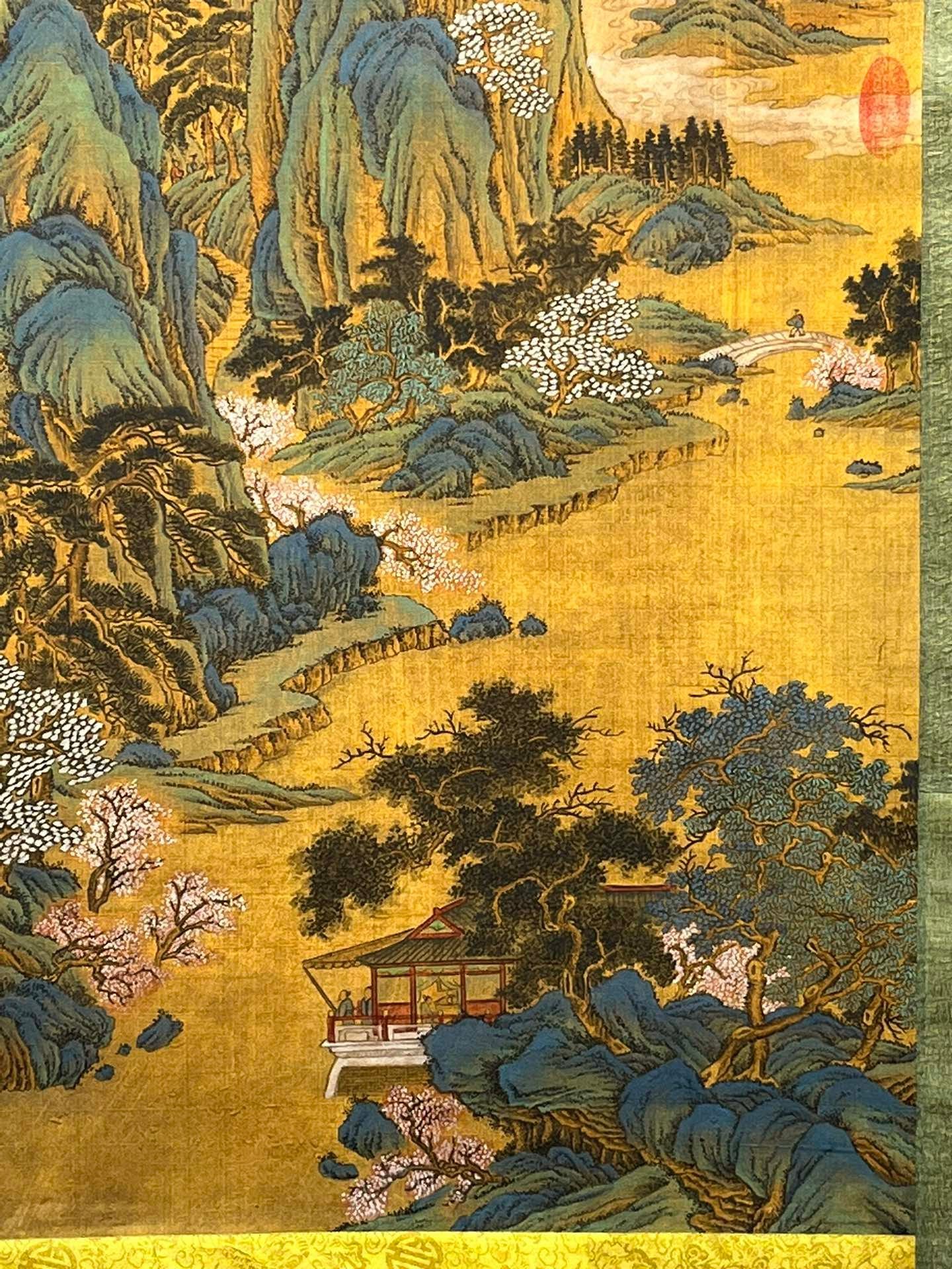 Chinese scroll painting Wang Wei