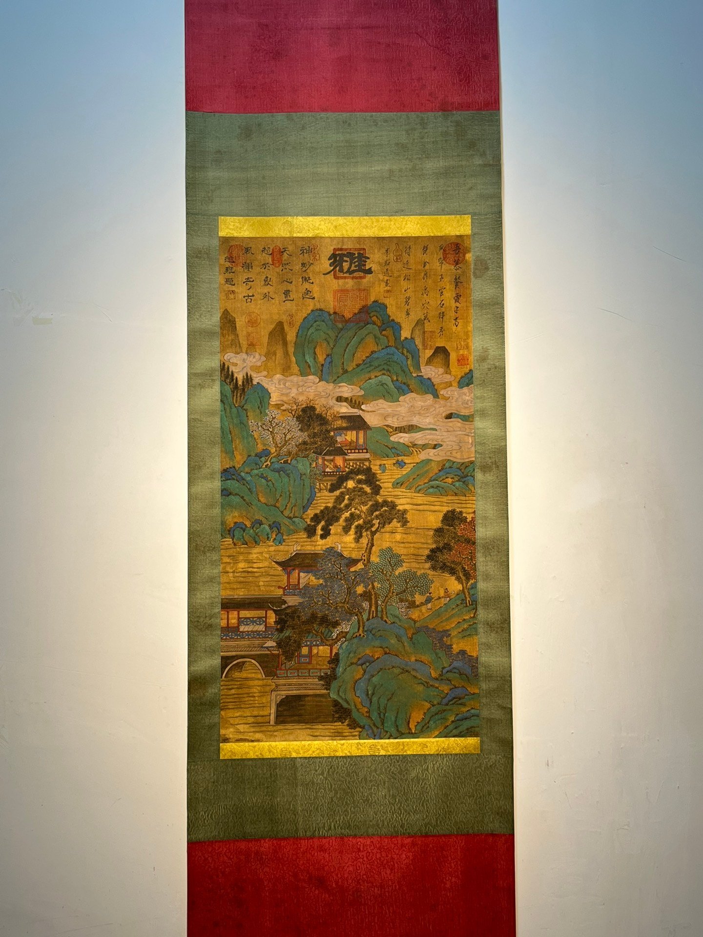 Chinese scroll painting Li Zhaodao