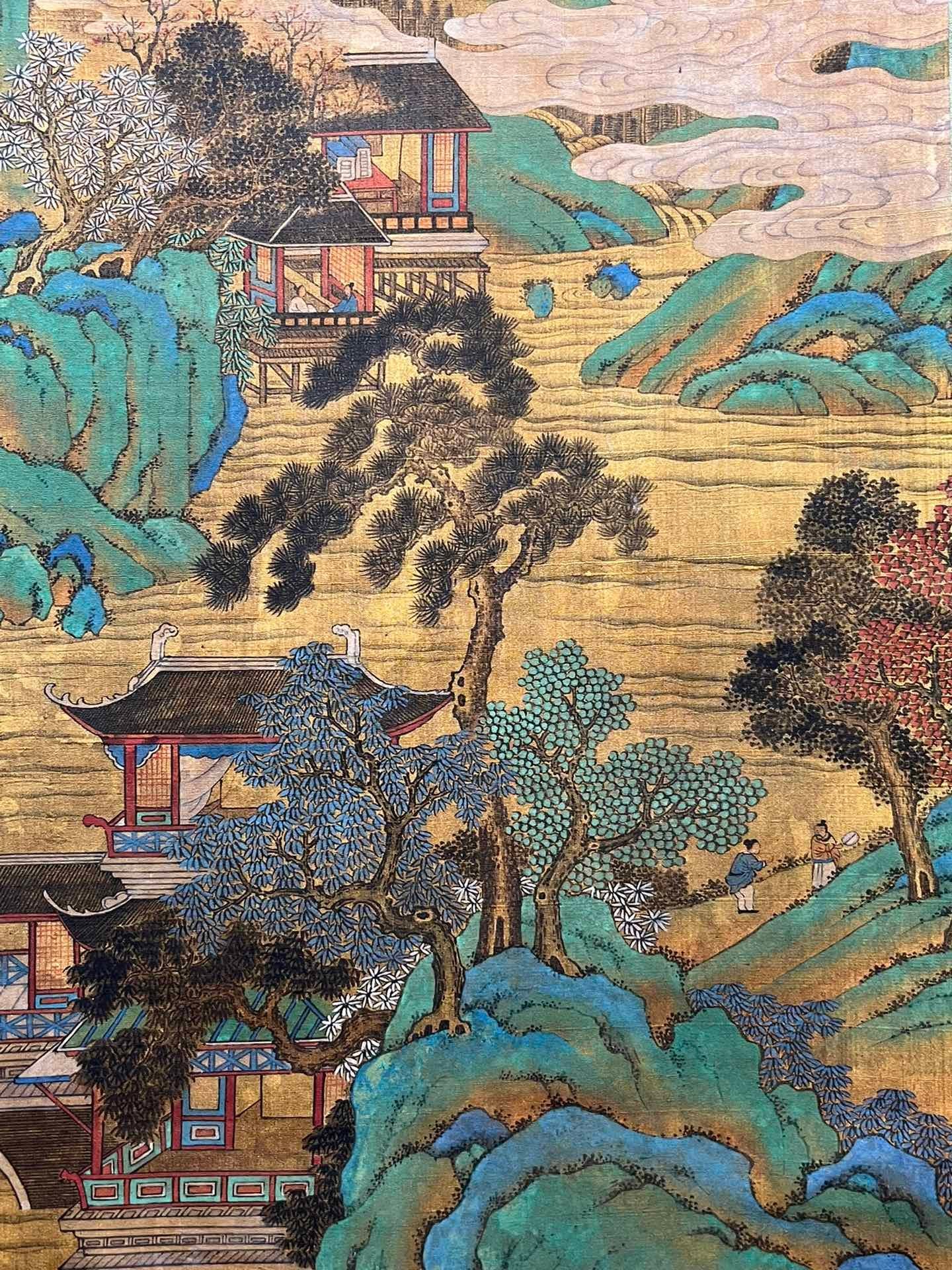 Chinese scroll painting Li Zhaodao