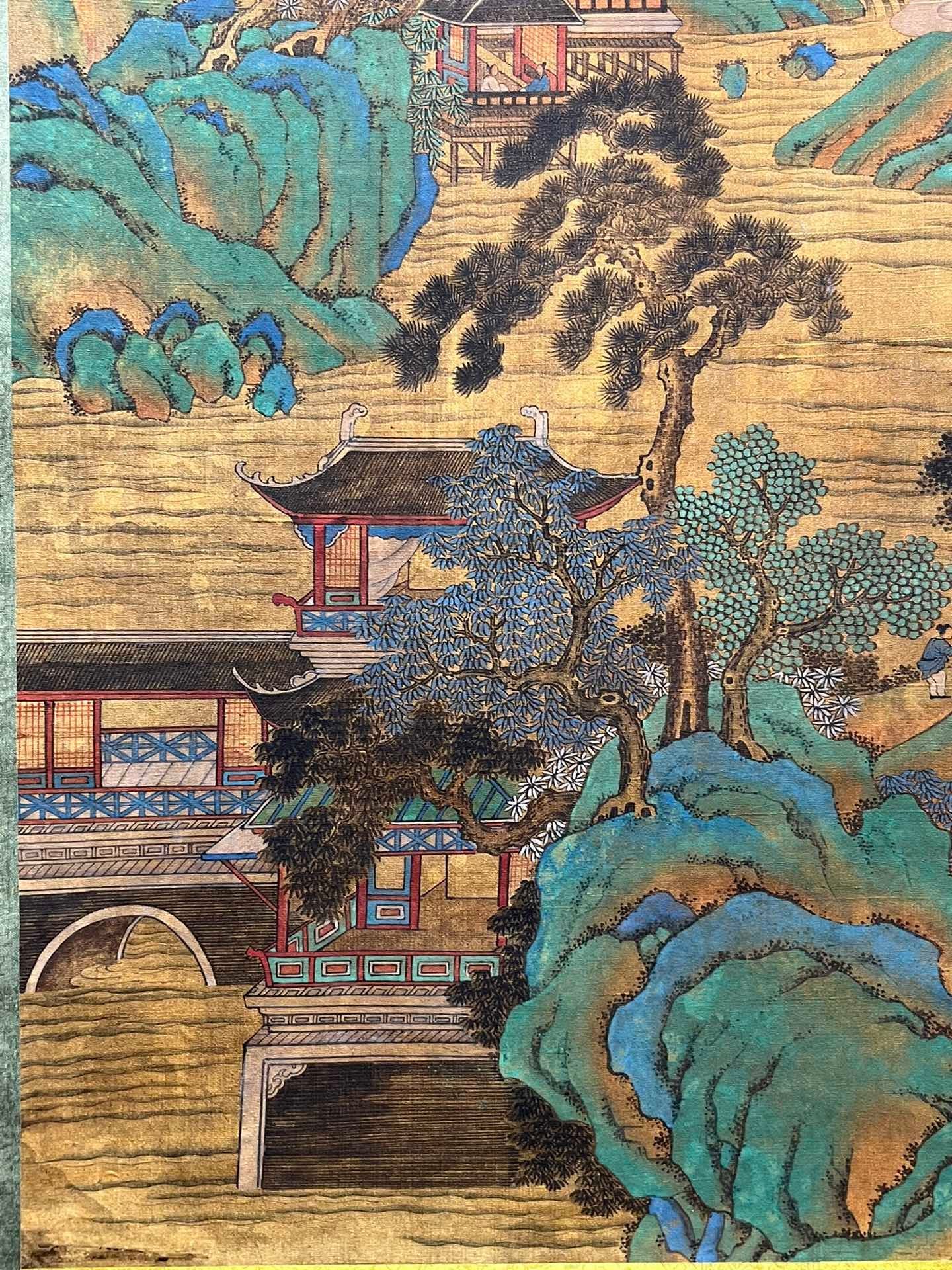 Chinese scroll painting Li Zhaodao