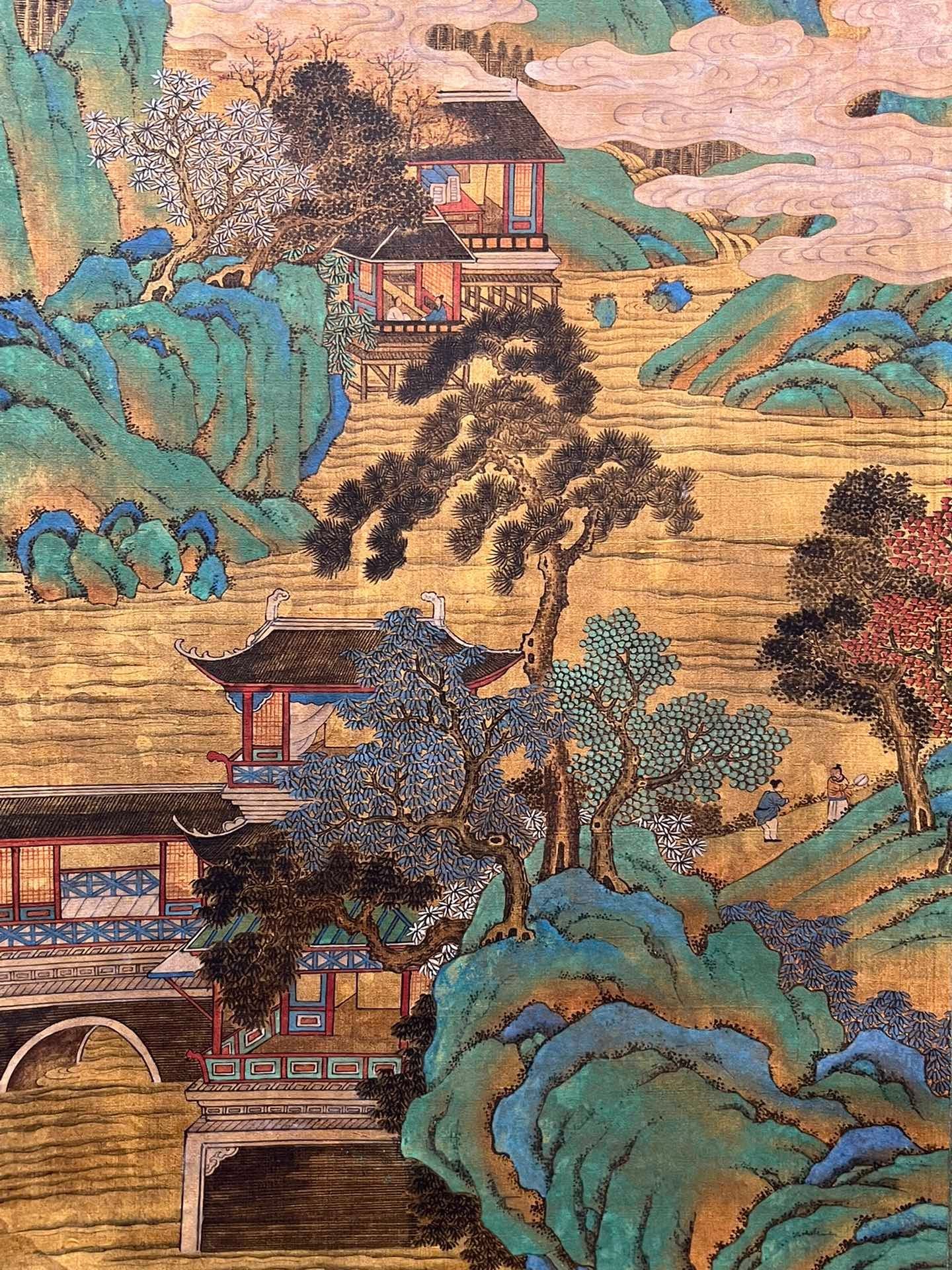 Chinese scroll painting Li Zhaodao