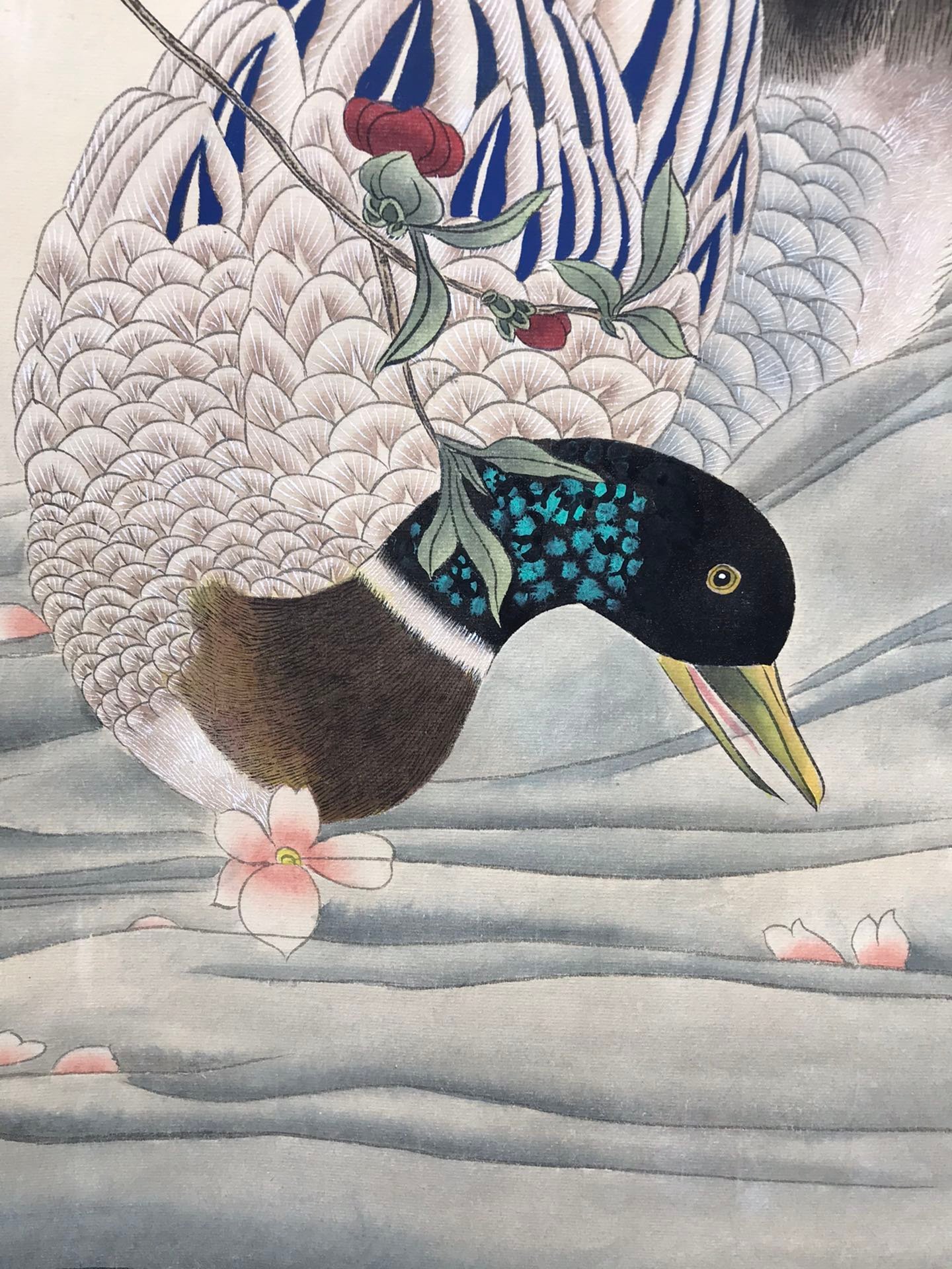 Chinese scroll painting Chen Zhifo
