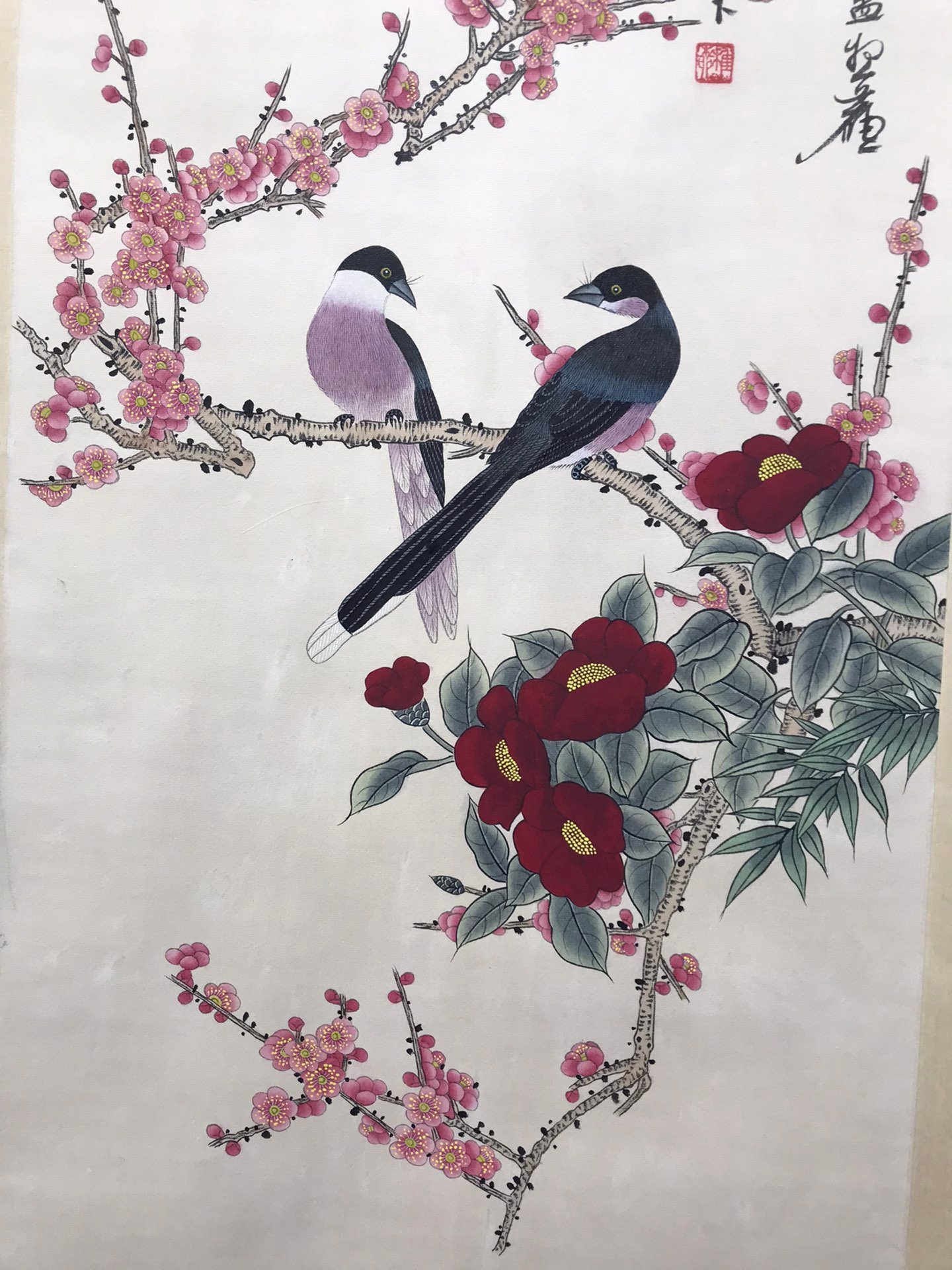 Chinese scroll painting Xie Zhiliu