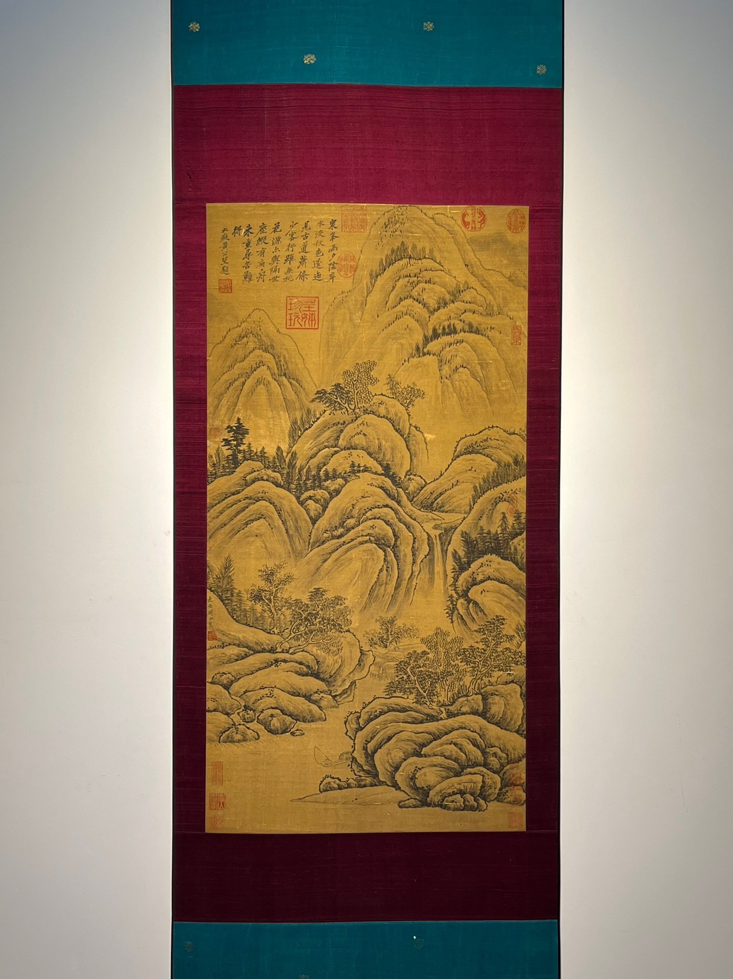 Chinese scroll painting Guan Tong