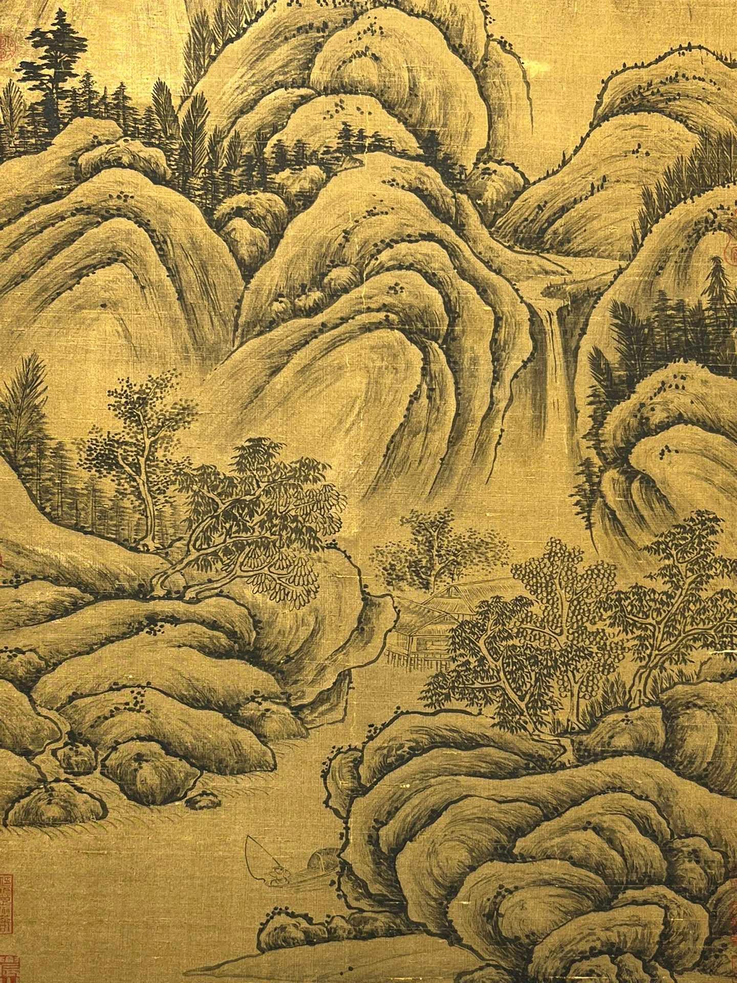 Chinese scroll painting Guan Tong