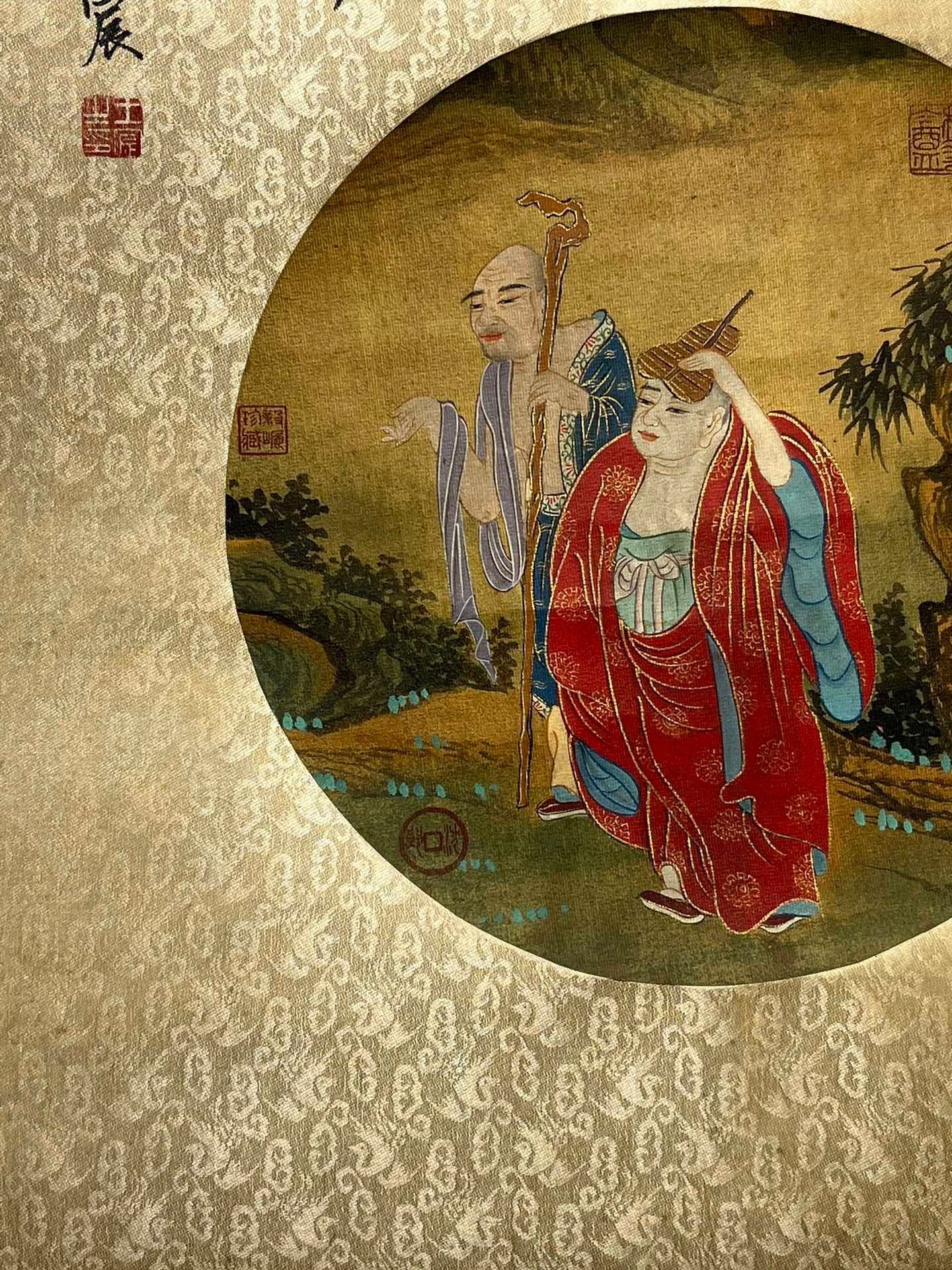 Chinese scroll painting Li Gonglin