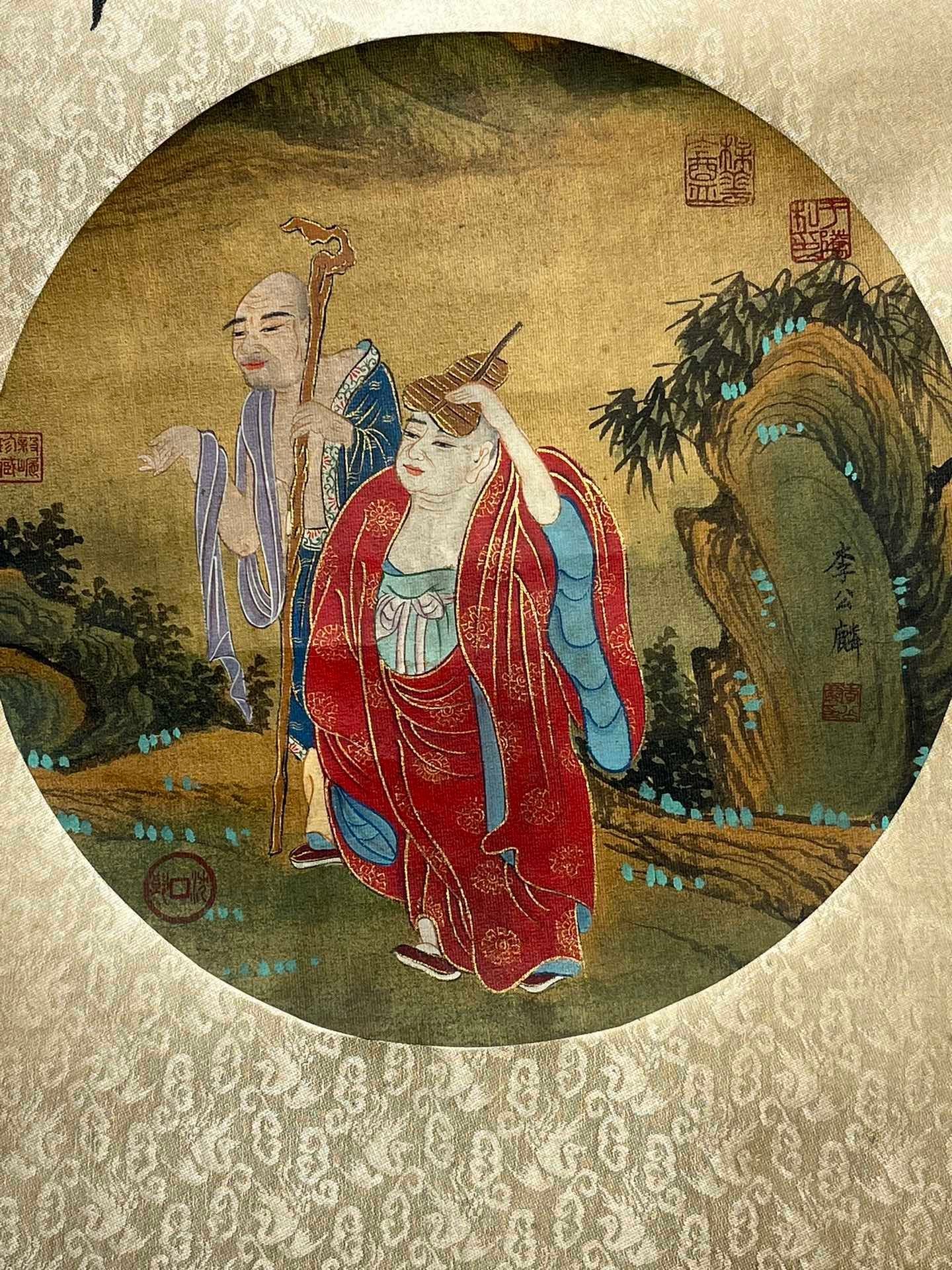 Chinese scroll painting Li Gonglin
