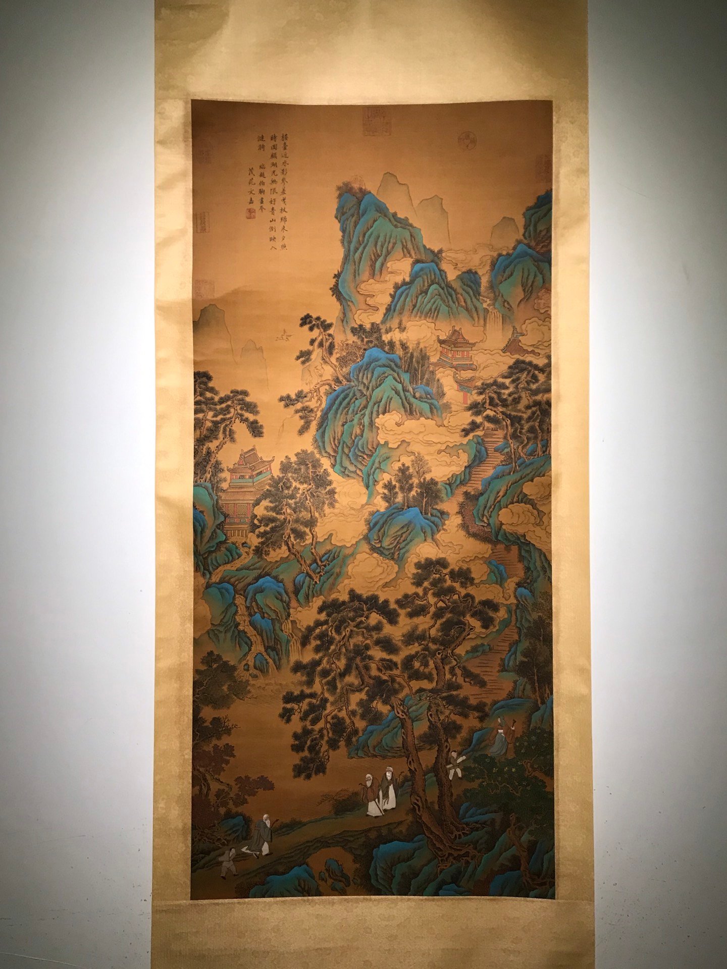 Chinese scroll painting Wenjia Fine